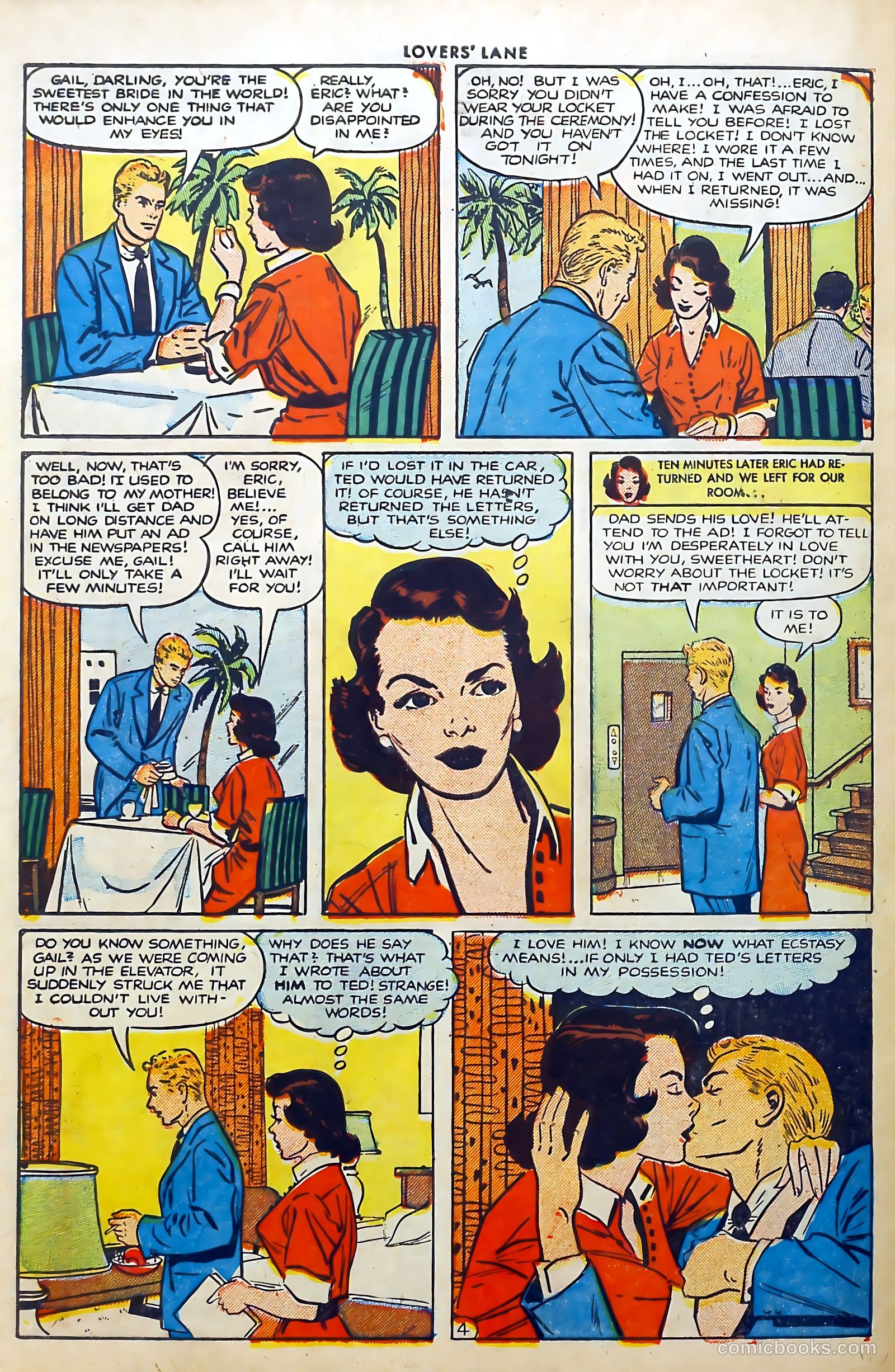 Lovers' Lane #22 (1952) — page 30 of 37