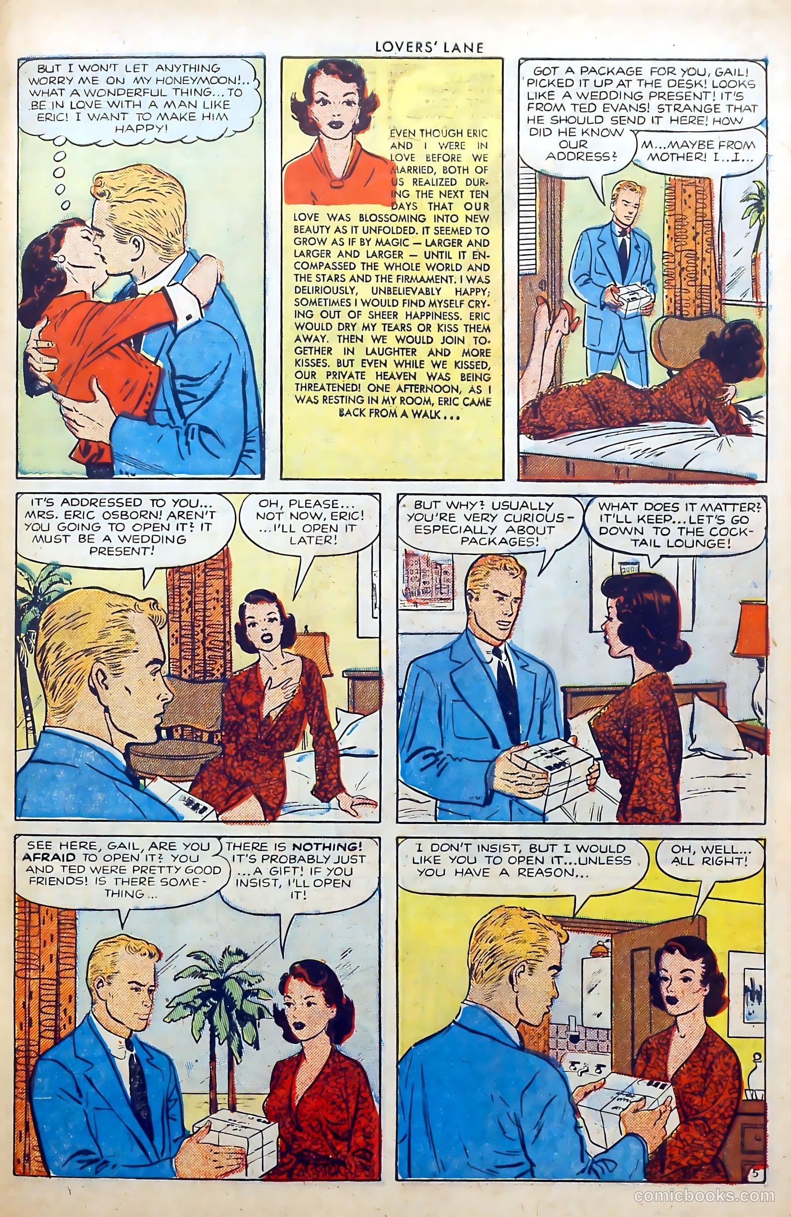 Lovers' Lane #22 (1952) — page 31 of 37