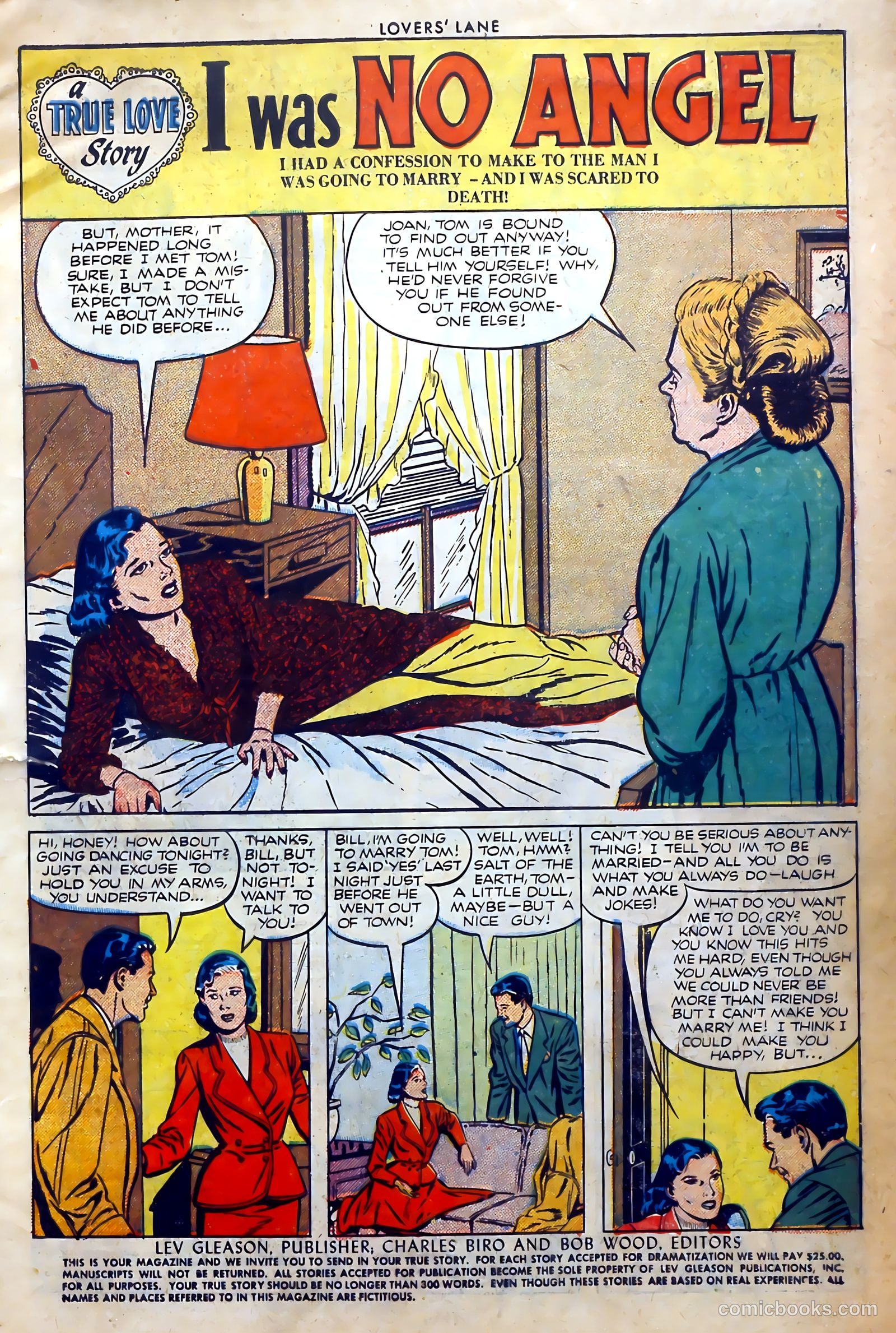 Lovers' Lane #23 (1952) — page 3 of 37