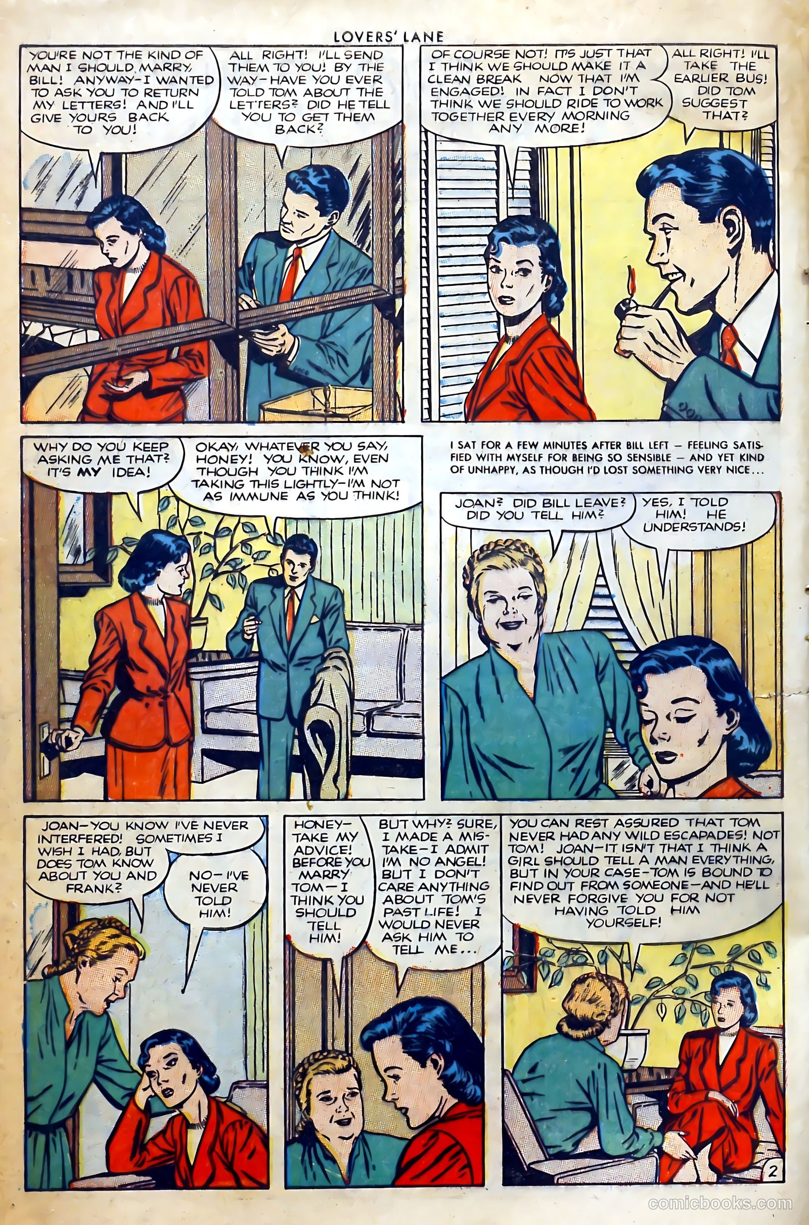 Lovers' Lane #23 (1952) — page 4 of 37