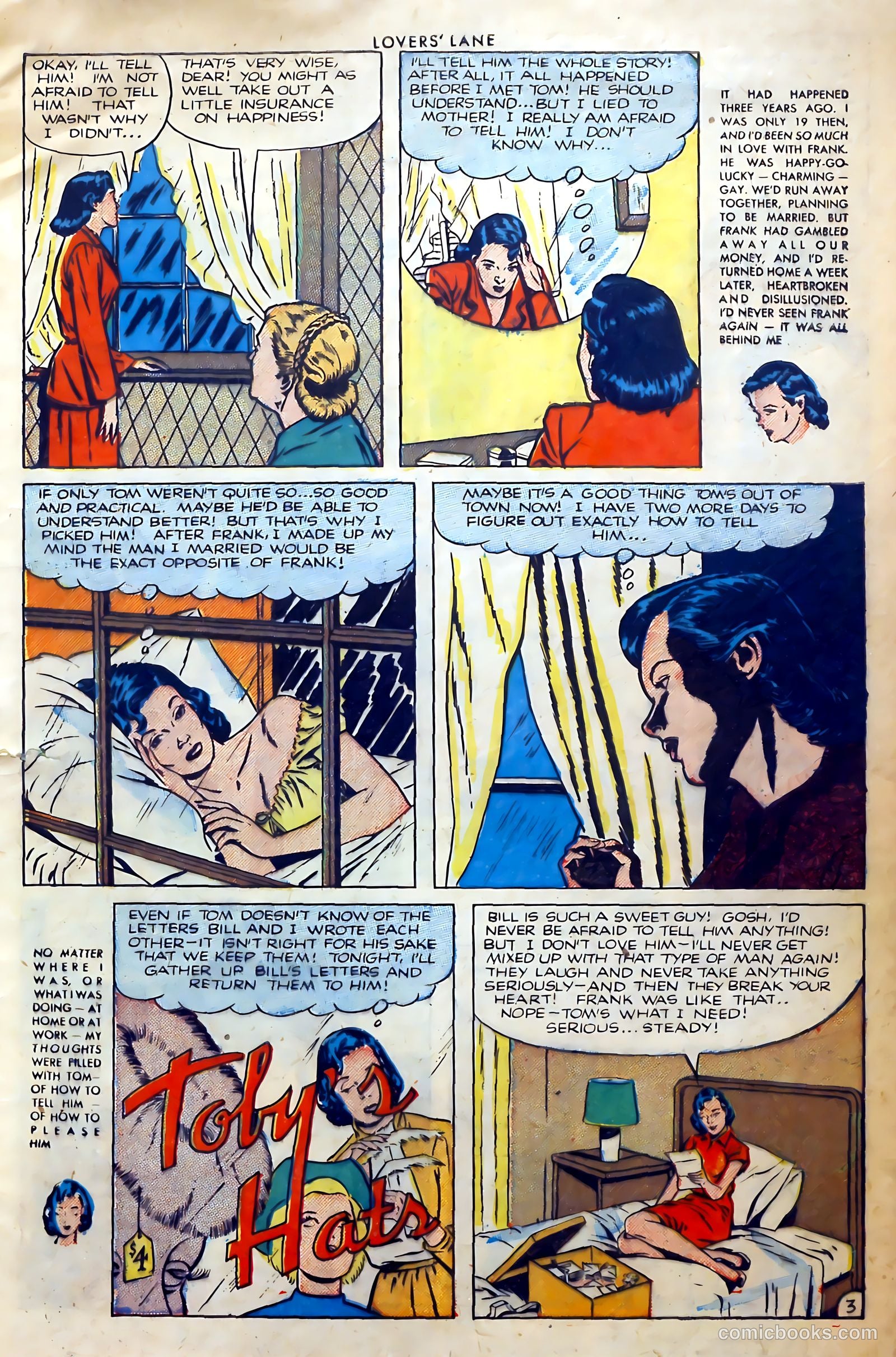 Lovers' Lane #23 (1952) — page 5 of 37
