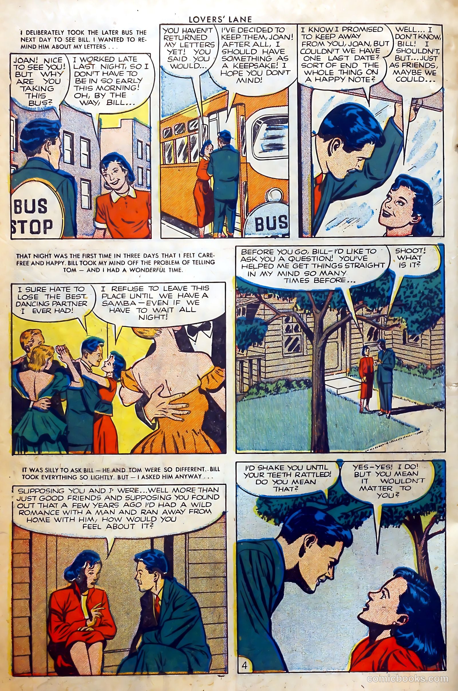 Lovers' Lane #23 (1952) — page 6 of 37