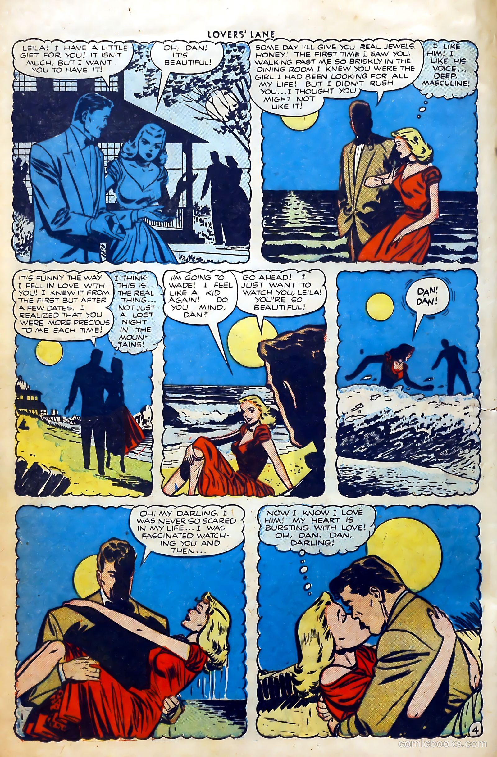 Lovers' Lane #23 (1952) — page 12 of 37
