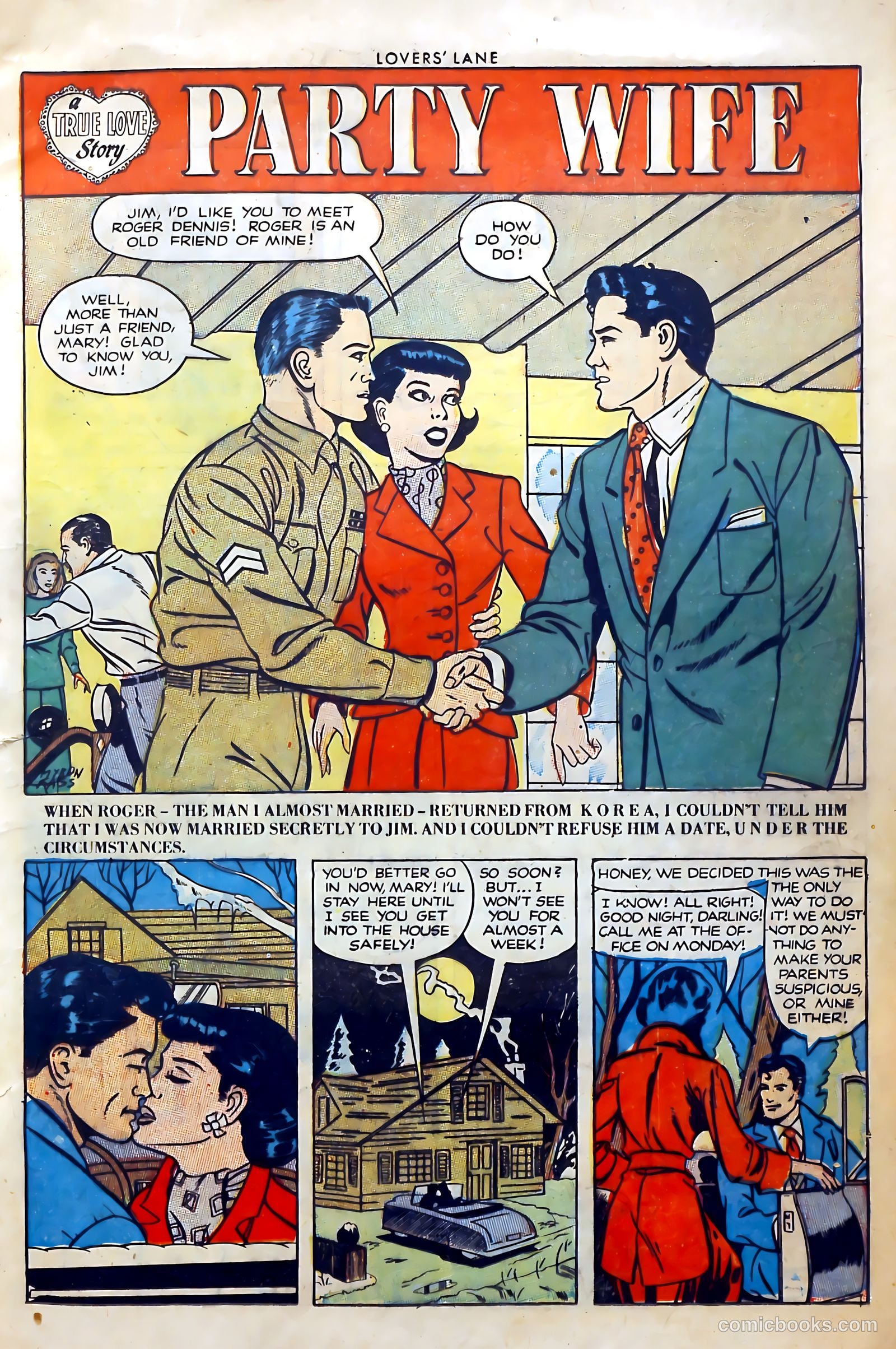 Lovers' Lane #23 (1952) — page 17 of 37