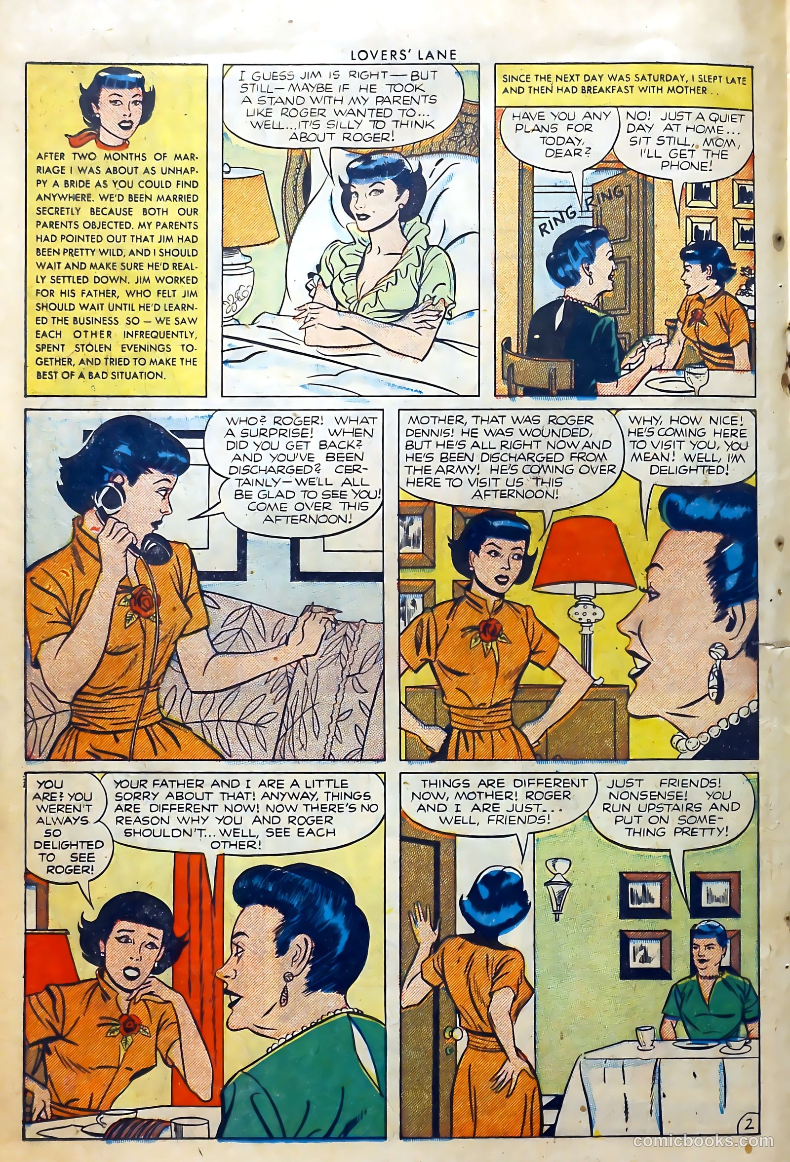 Lovers' Lane #23 (1952) — page 18 of 37