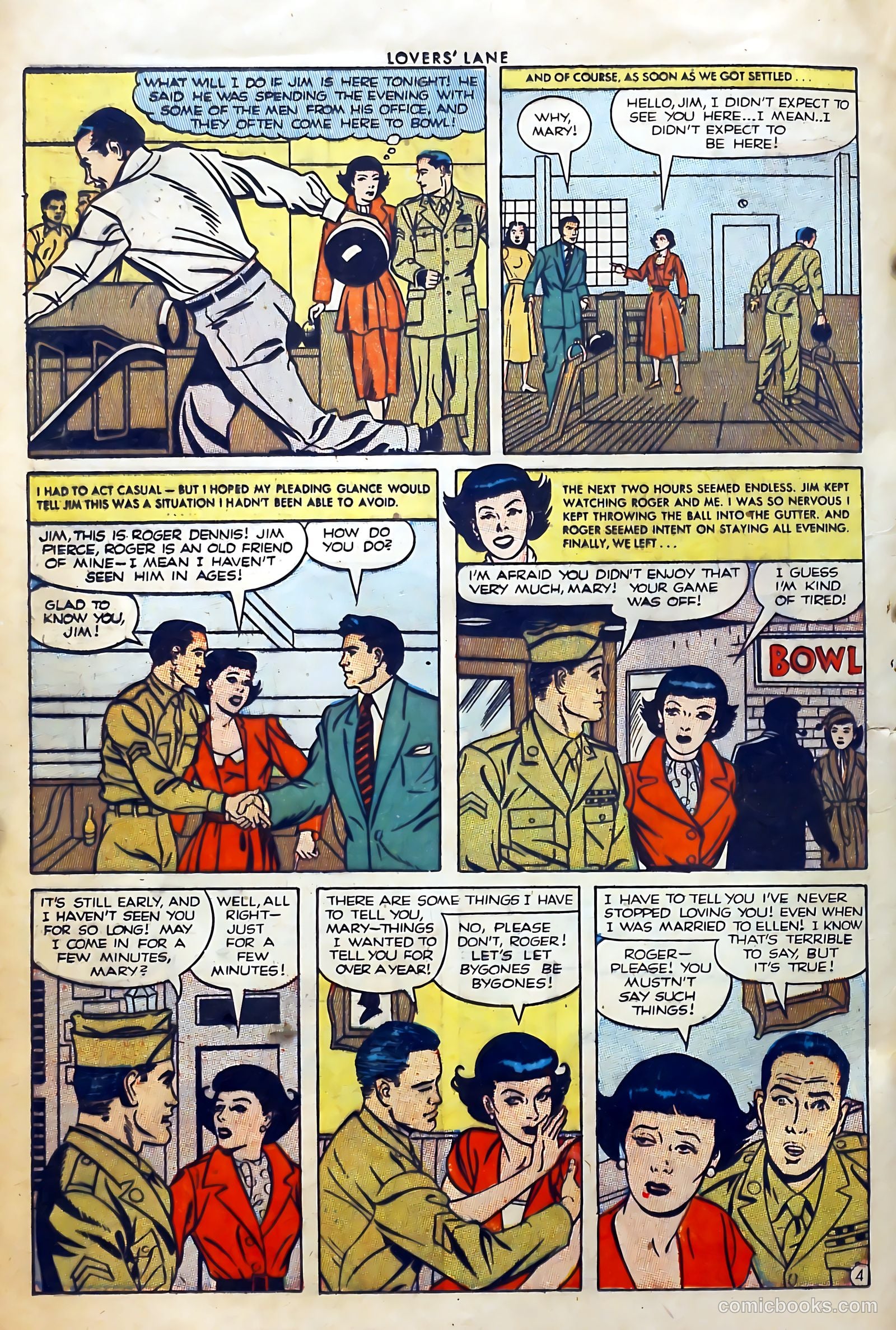 Lovers' Lane #23 (1952) — page 20 of 37