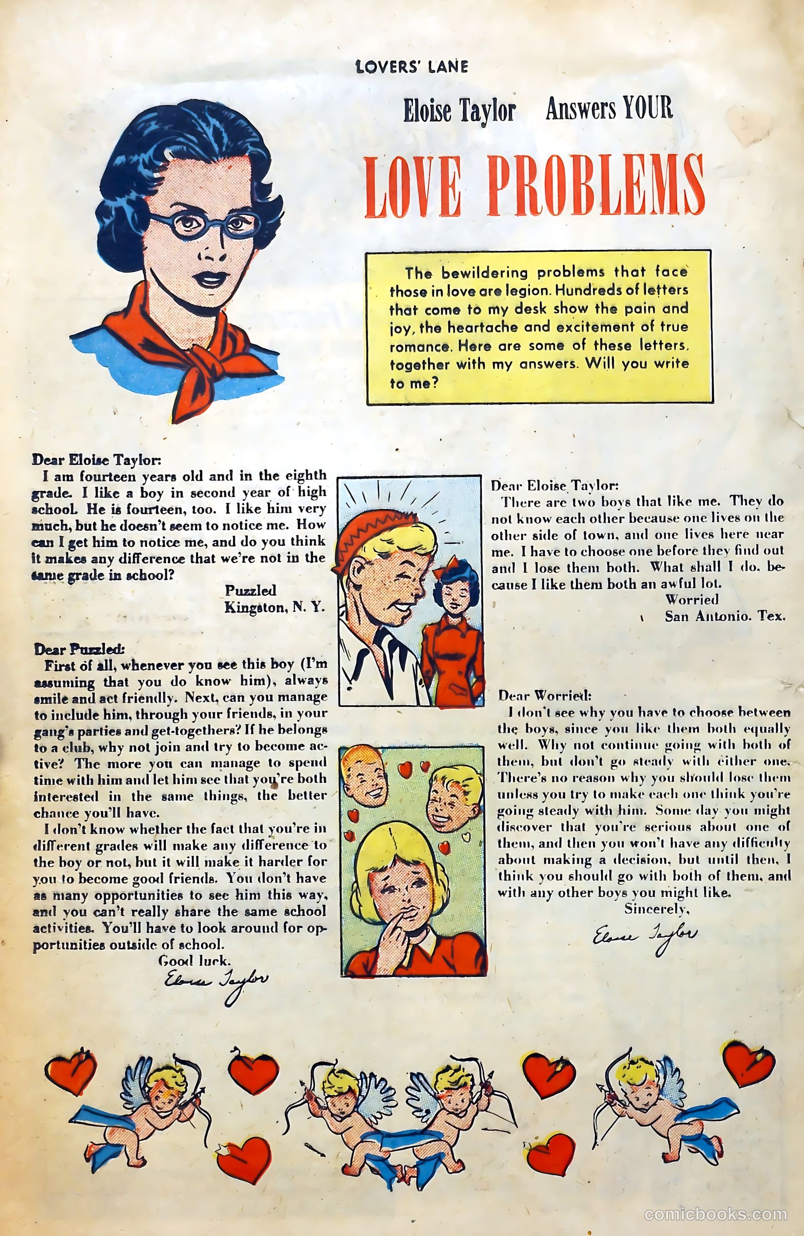 Lovers' Lane #23 (1952) — page 24 of 37