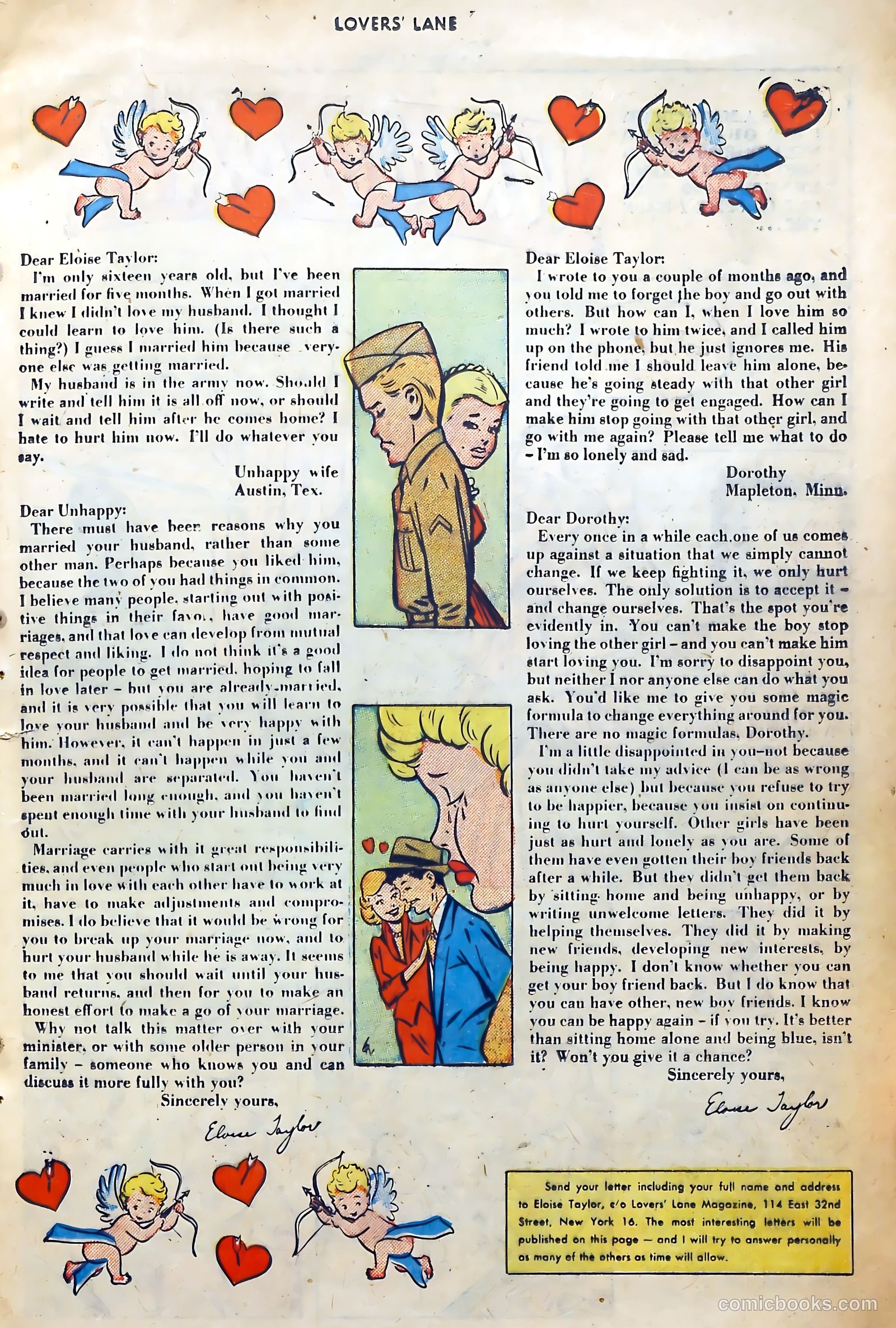 Lovers' Lane #23 (1952) — page 25 of 37