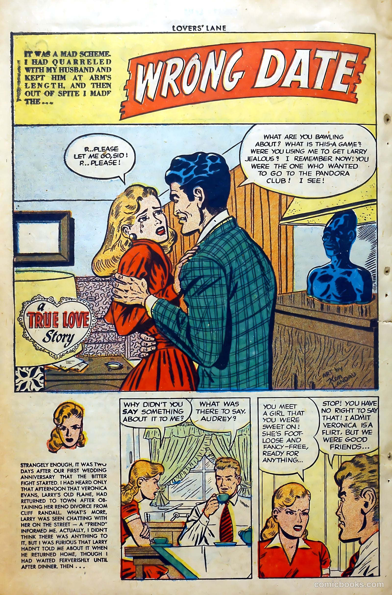 Lovers' Lane #23 (1952) — page 26 of 37