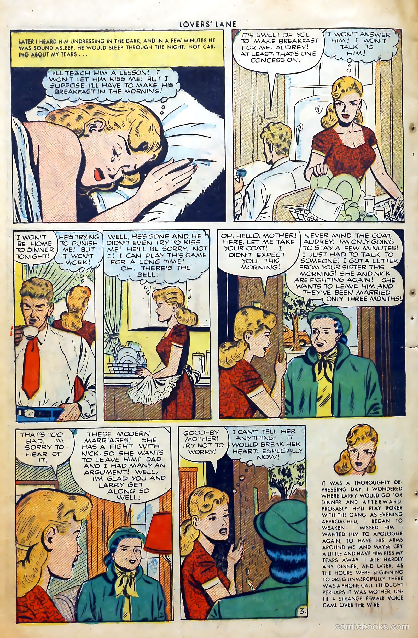 Lovers' Lane #23 (1952) — page 28 of 37