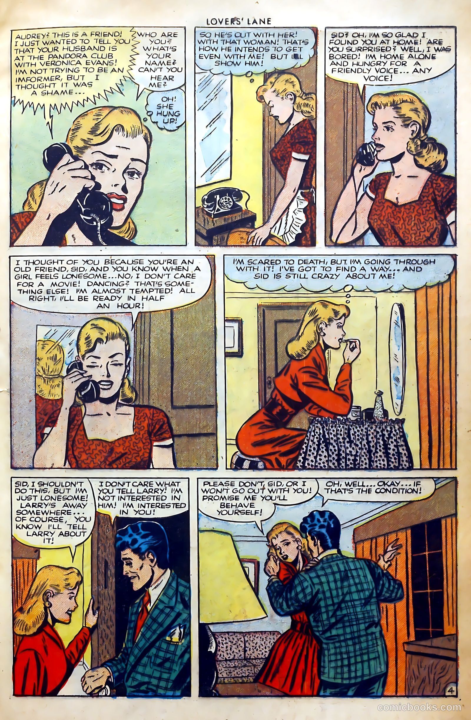 Lovers' Lane #23 (1952) — page 29 of 37