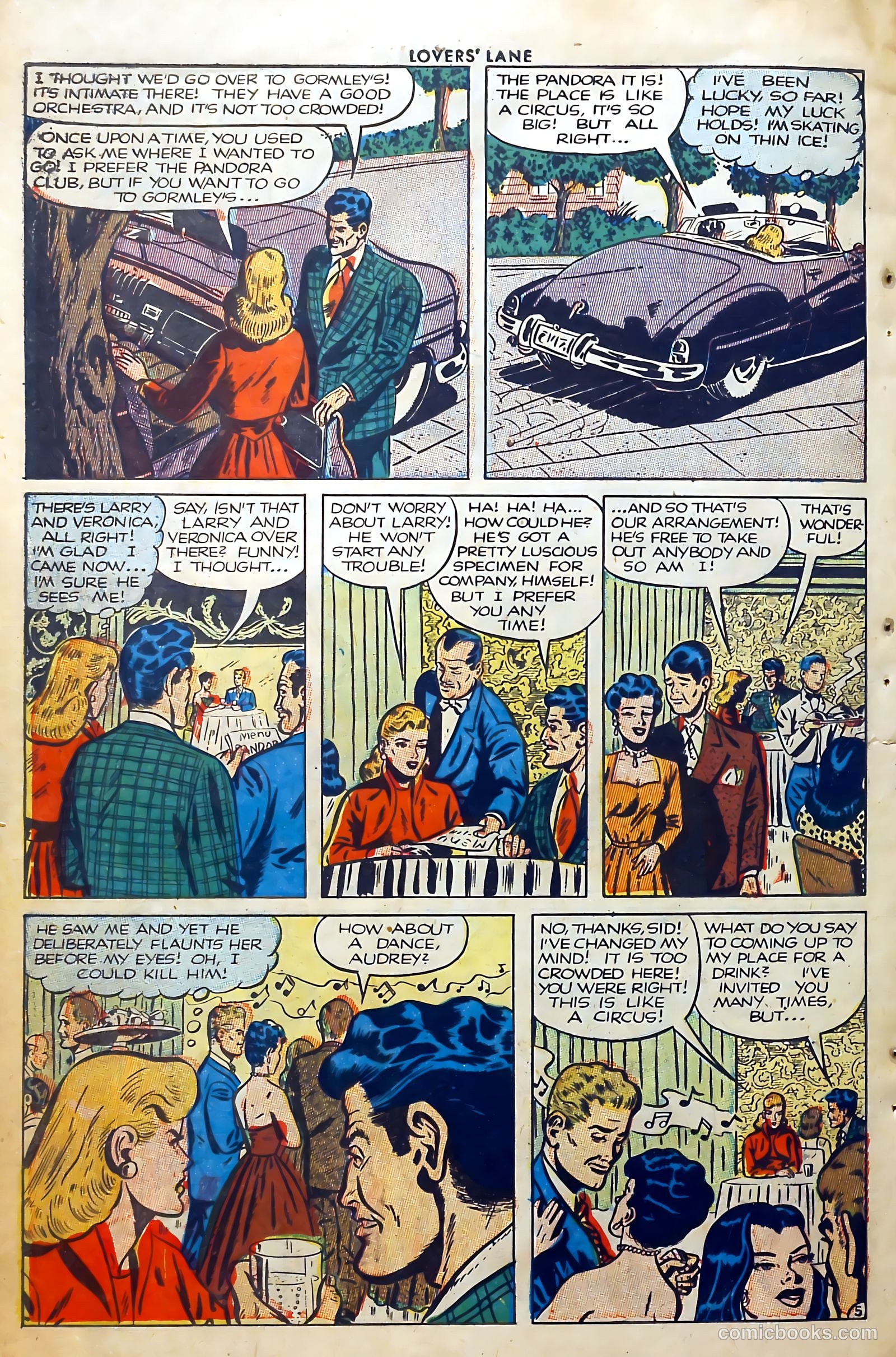 Lovers' Lane #23 (1952) — page 30 of 37