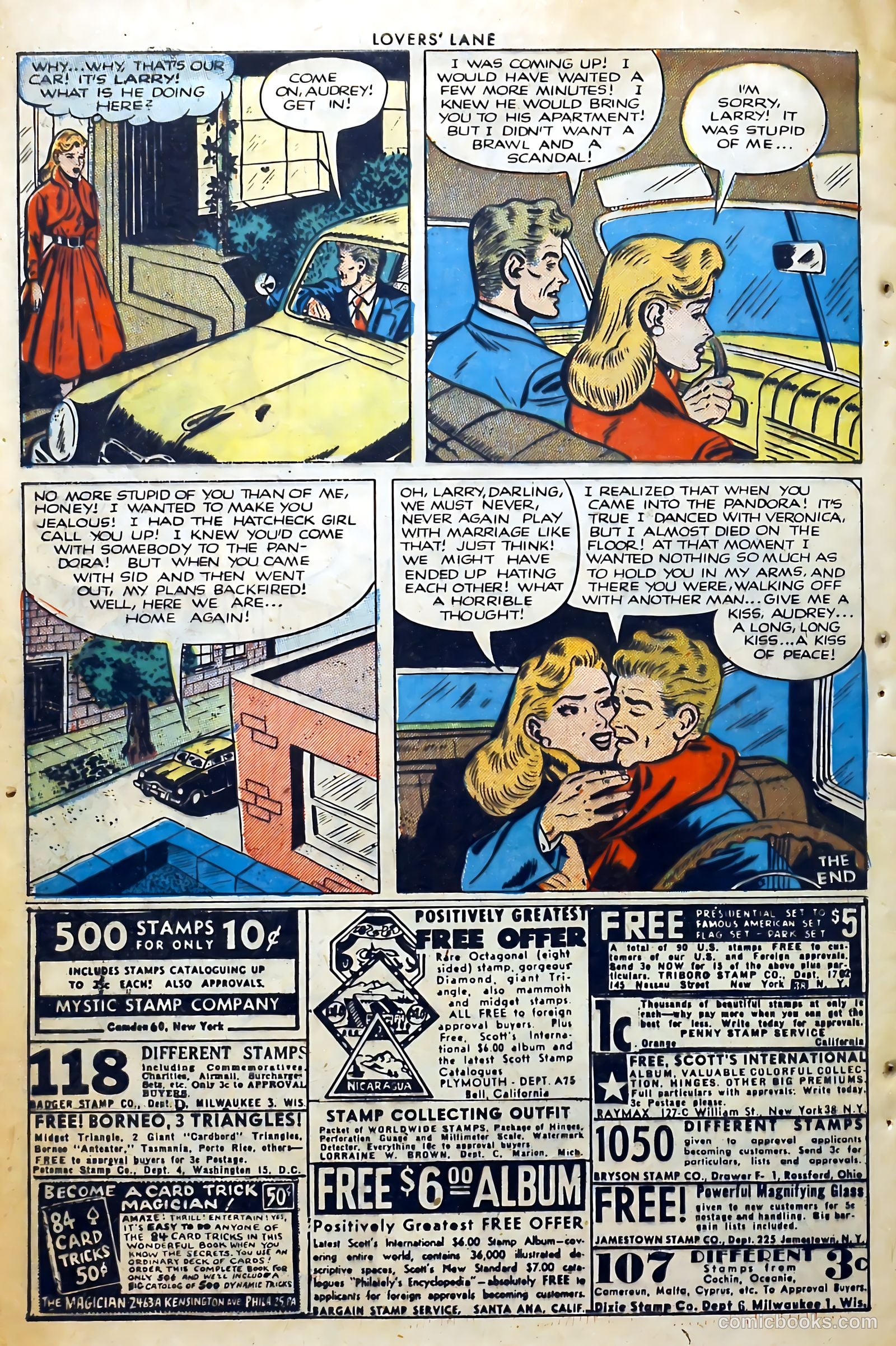 Lovers' Lane #23 (1952) — page 32 of 37