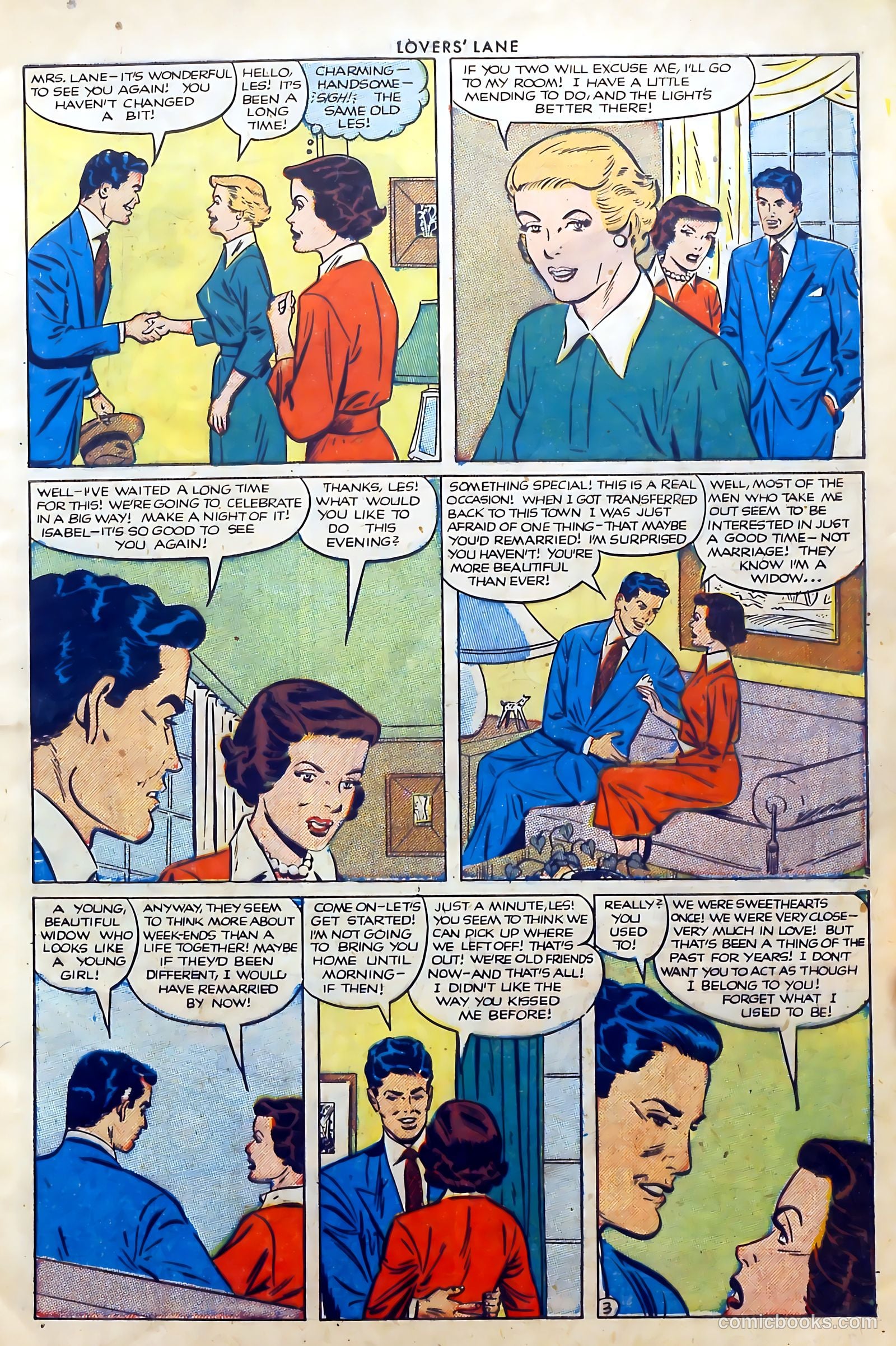 Lovers' Lane #24 (1952) — page 5 of 37