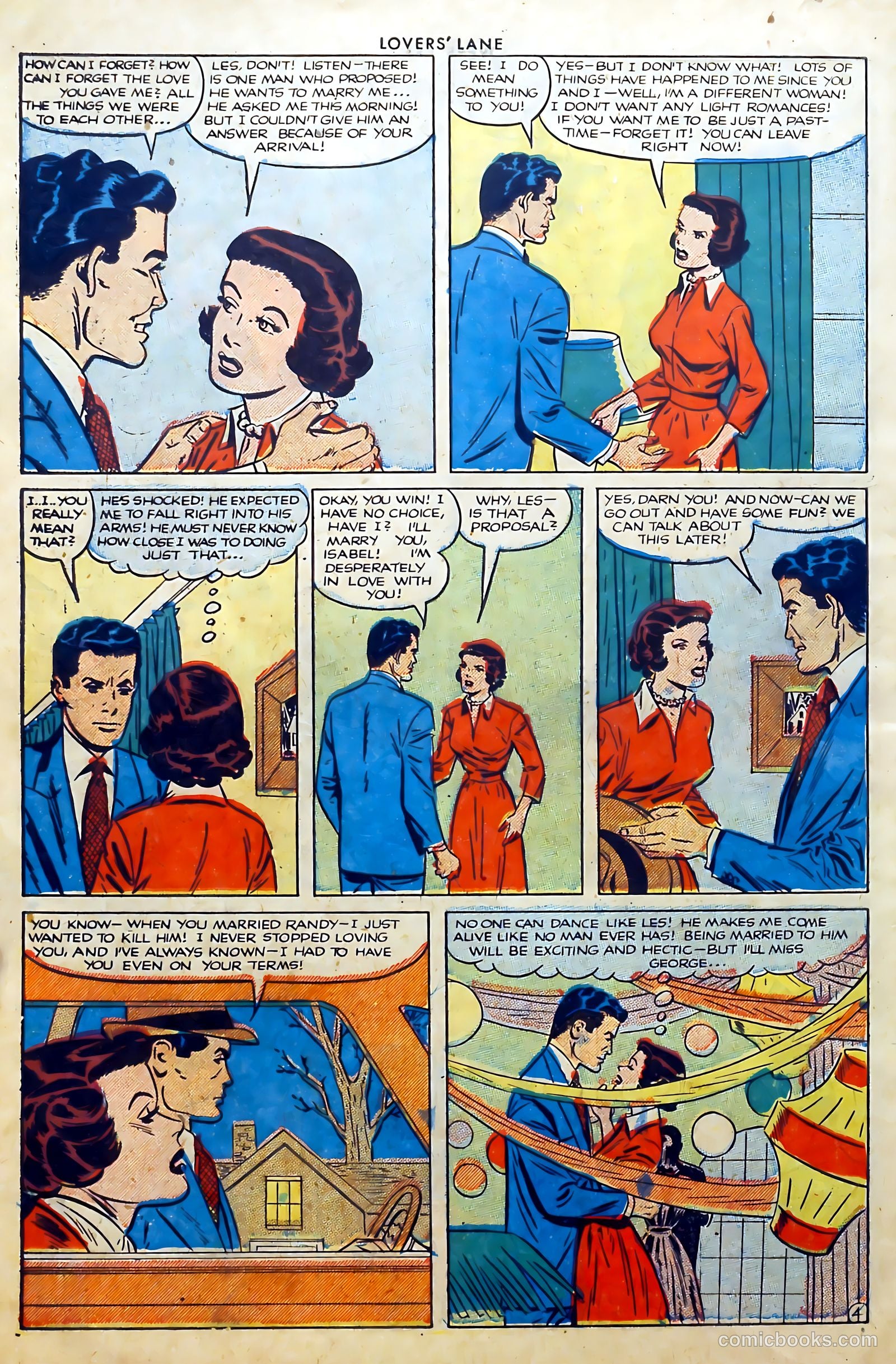 Lovers' Lane #24 (1952) — page 6 of 37