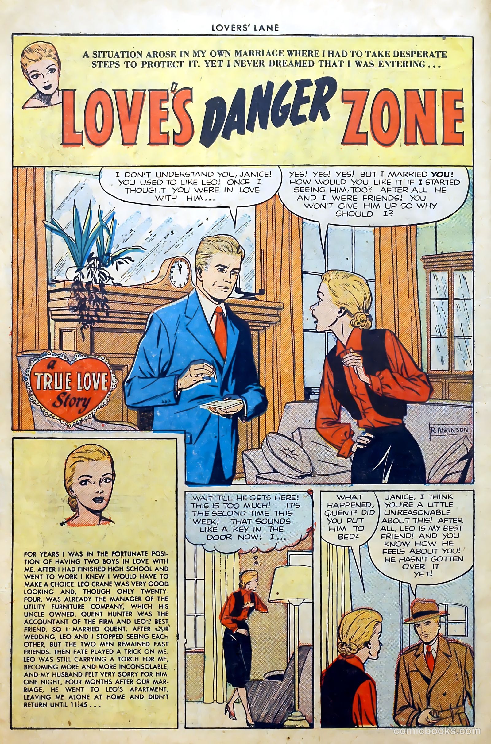 Lovers' Lane #24 (1952) — page 10 of 37