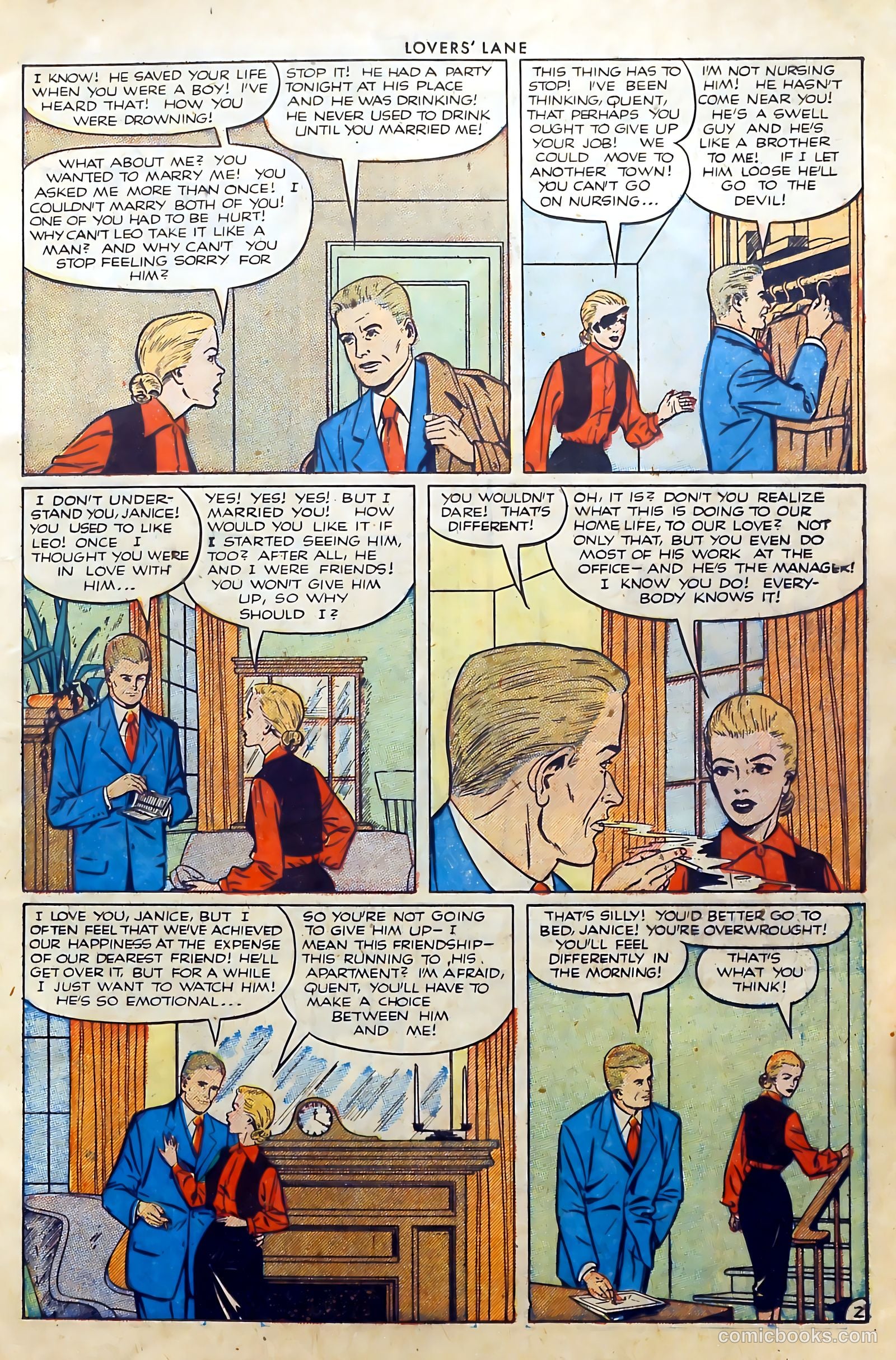 Lovers' Lane #24 (1952) — page 11 of 37