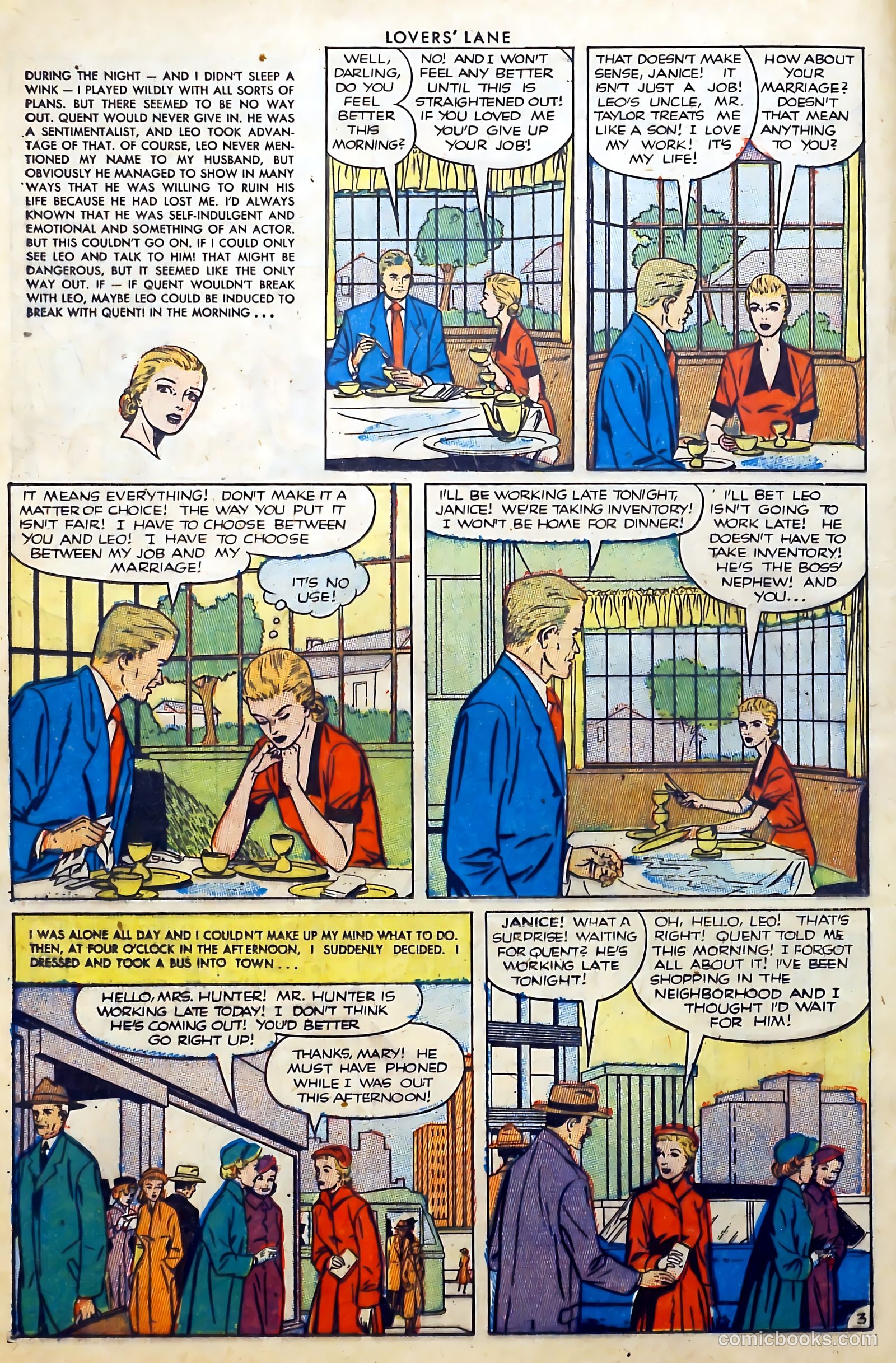 Lovers' Lane #24 (1952) — page 12 of 37
