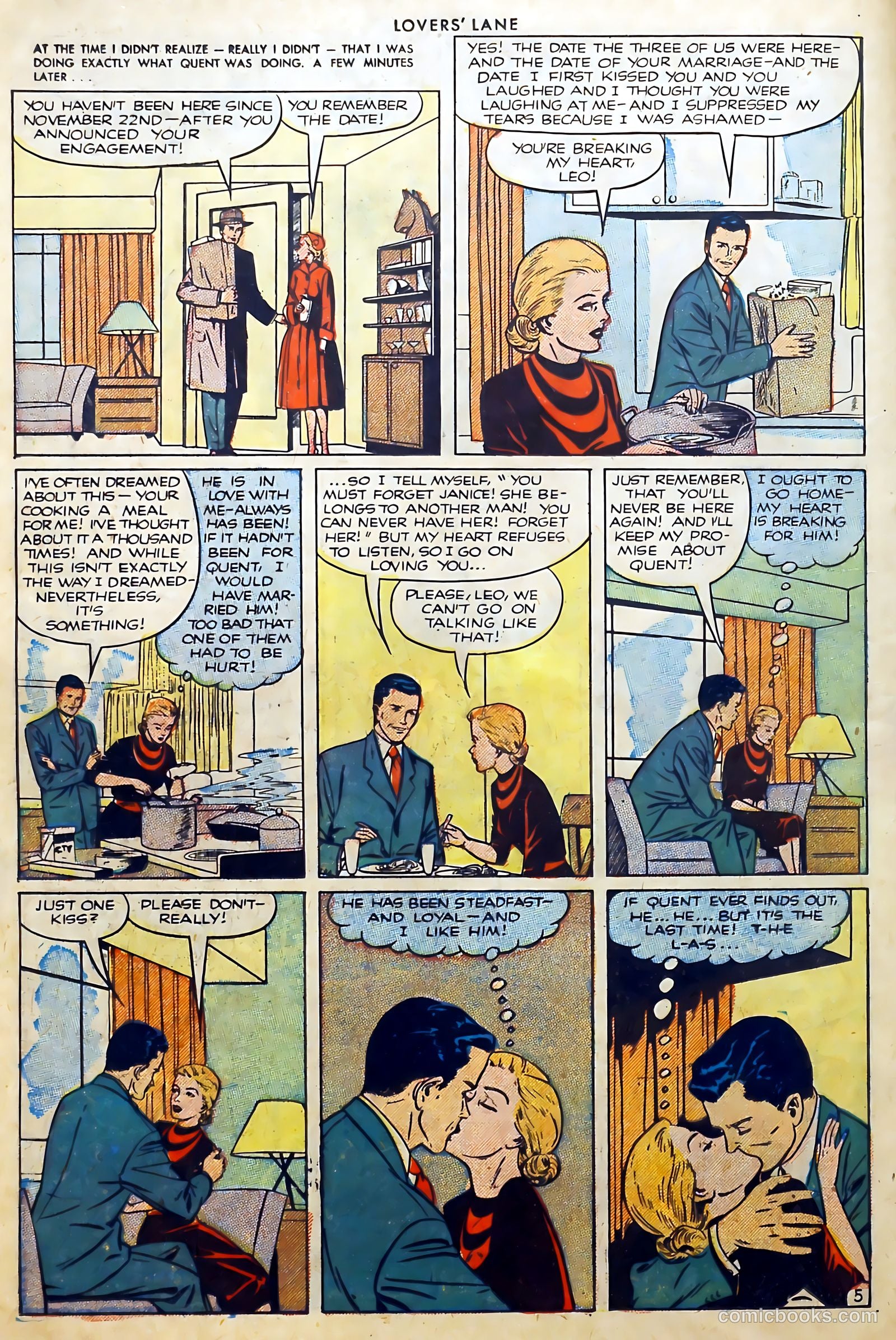 Lovers' Lane #24 (1952) — page 14 of 37