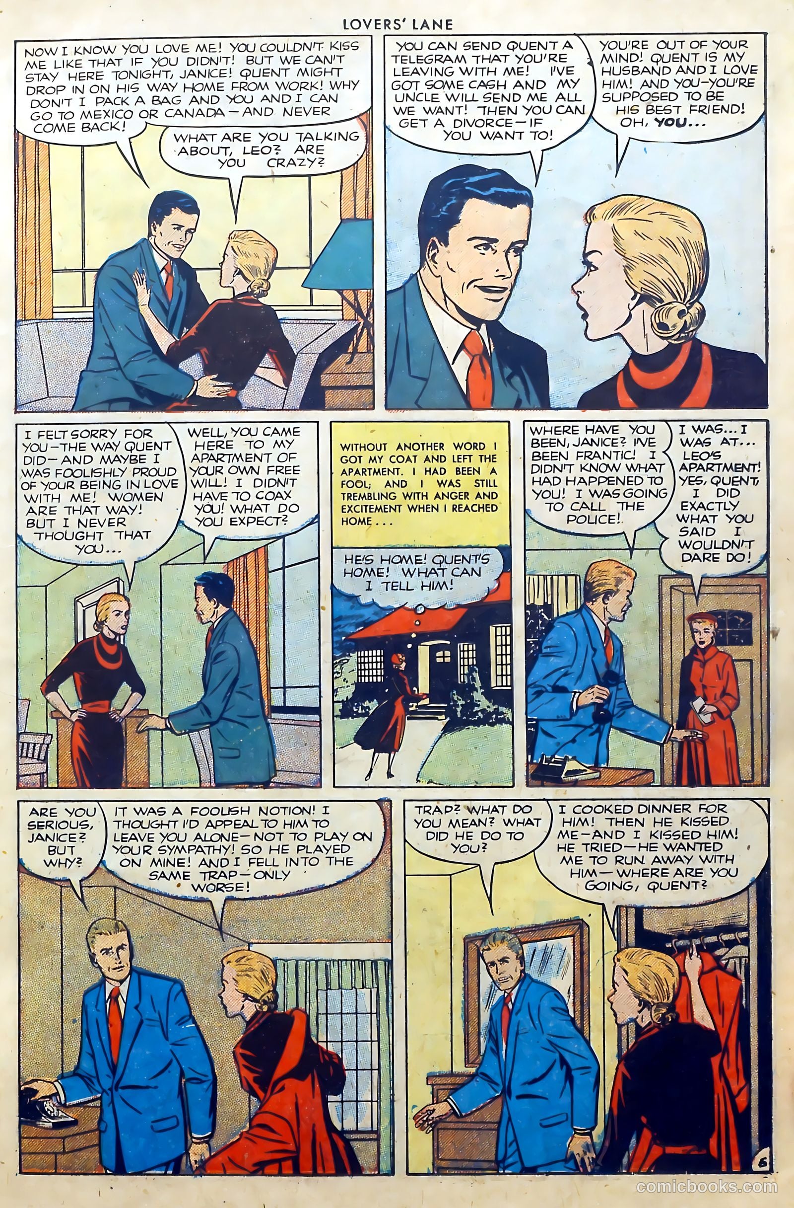 Lovers' Lane #24 (1952) — page 15 of 37