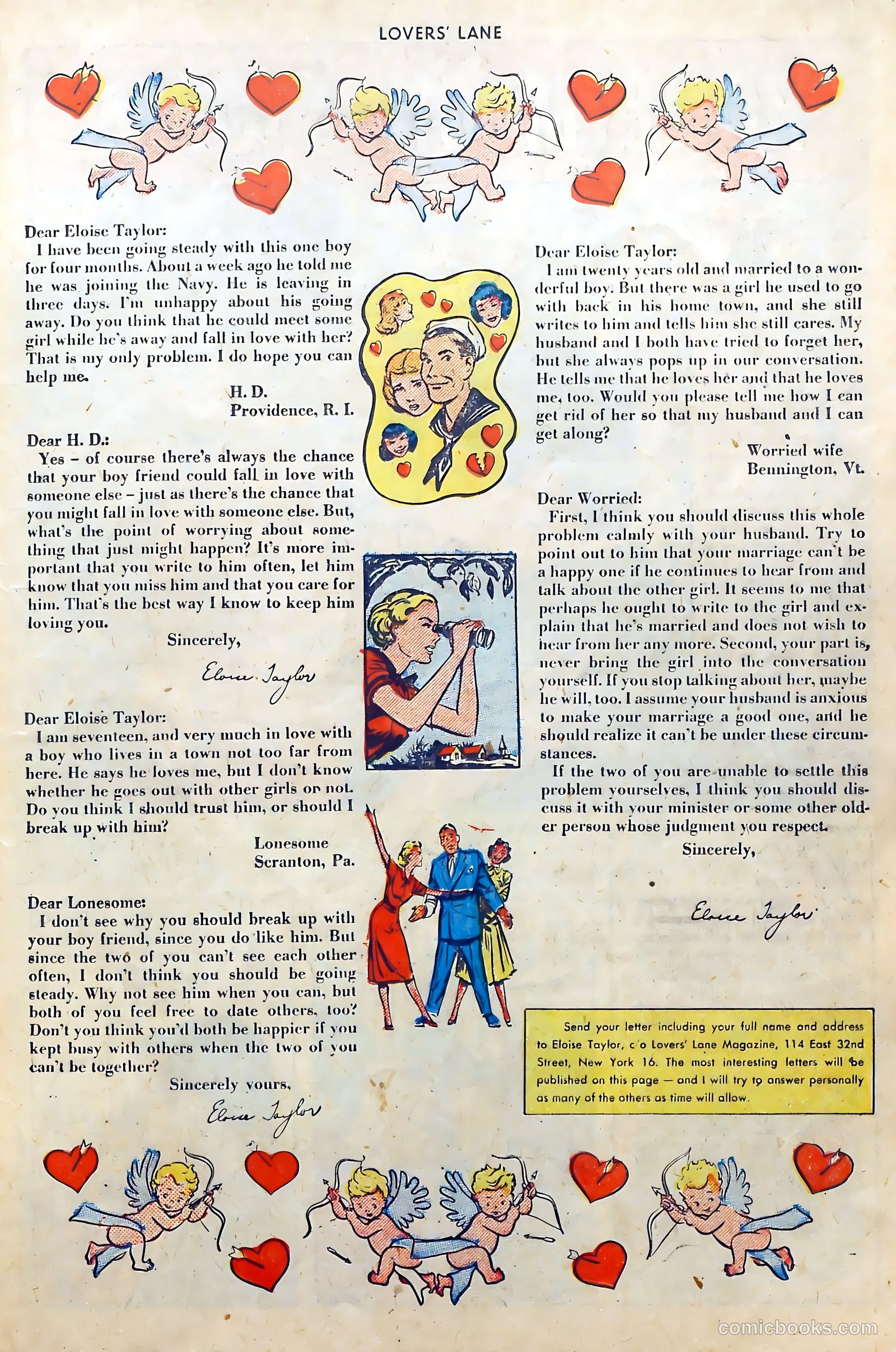 Lovers' Lane #24 (1952) — page 19 of 37