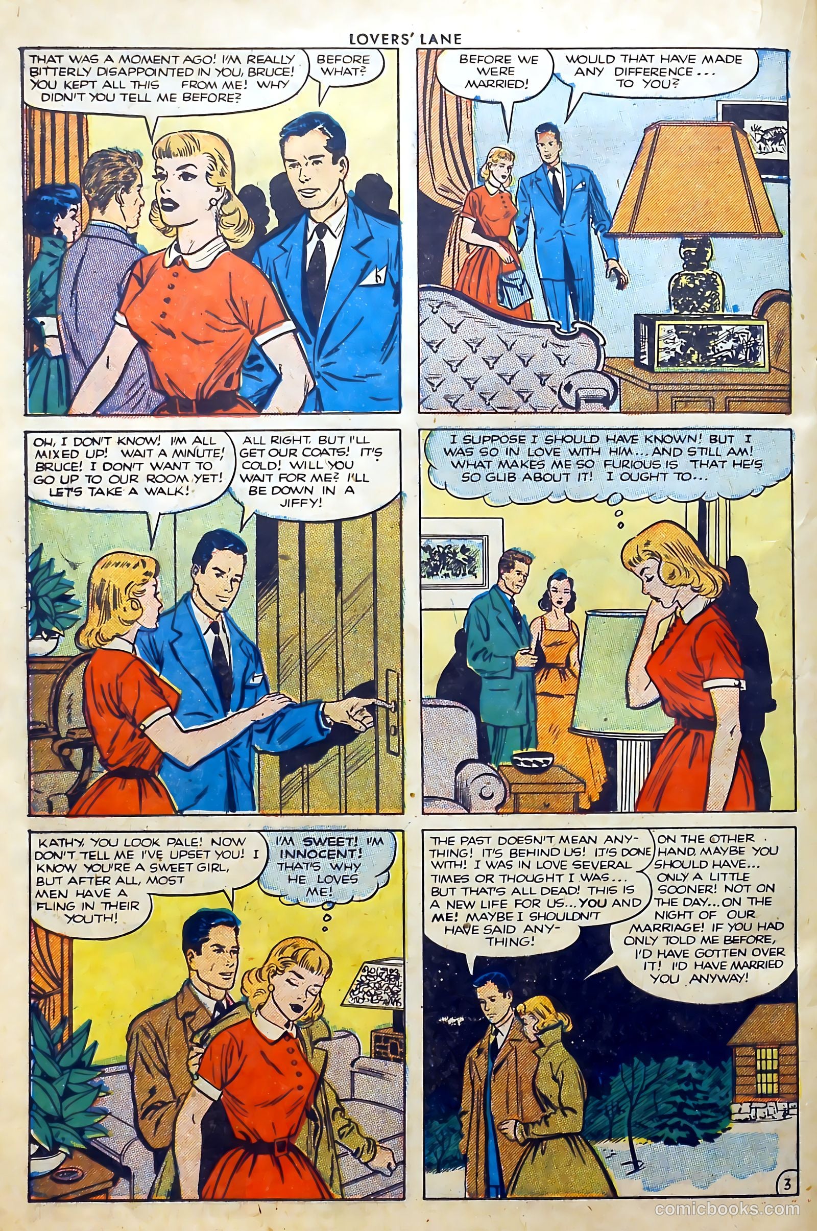 Lovers' Lane #24 (1952) — page 22 of 37