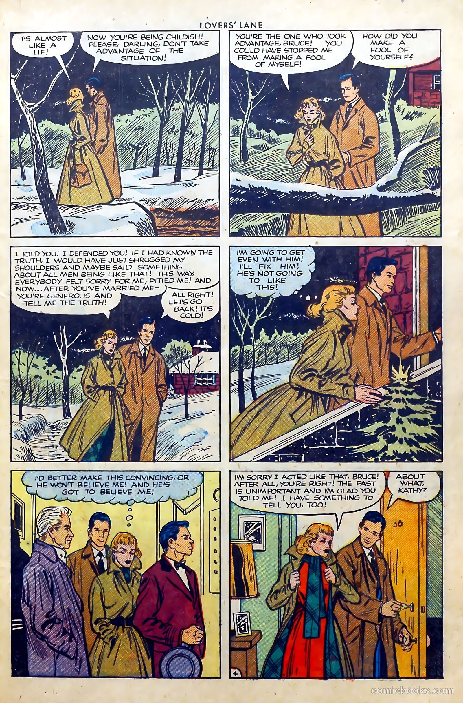 Lovers' Lane #24 (1952) — page 23 of 37
