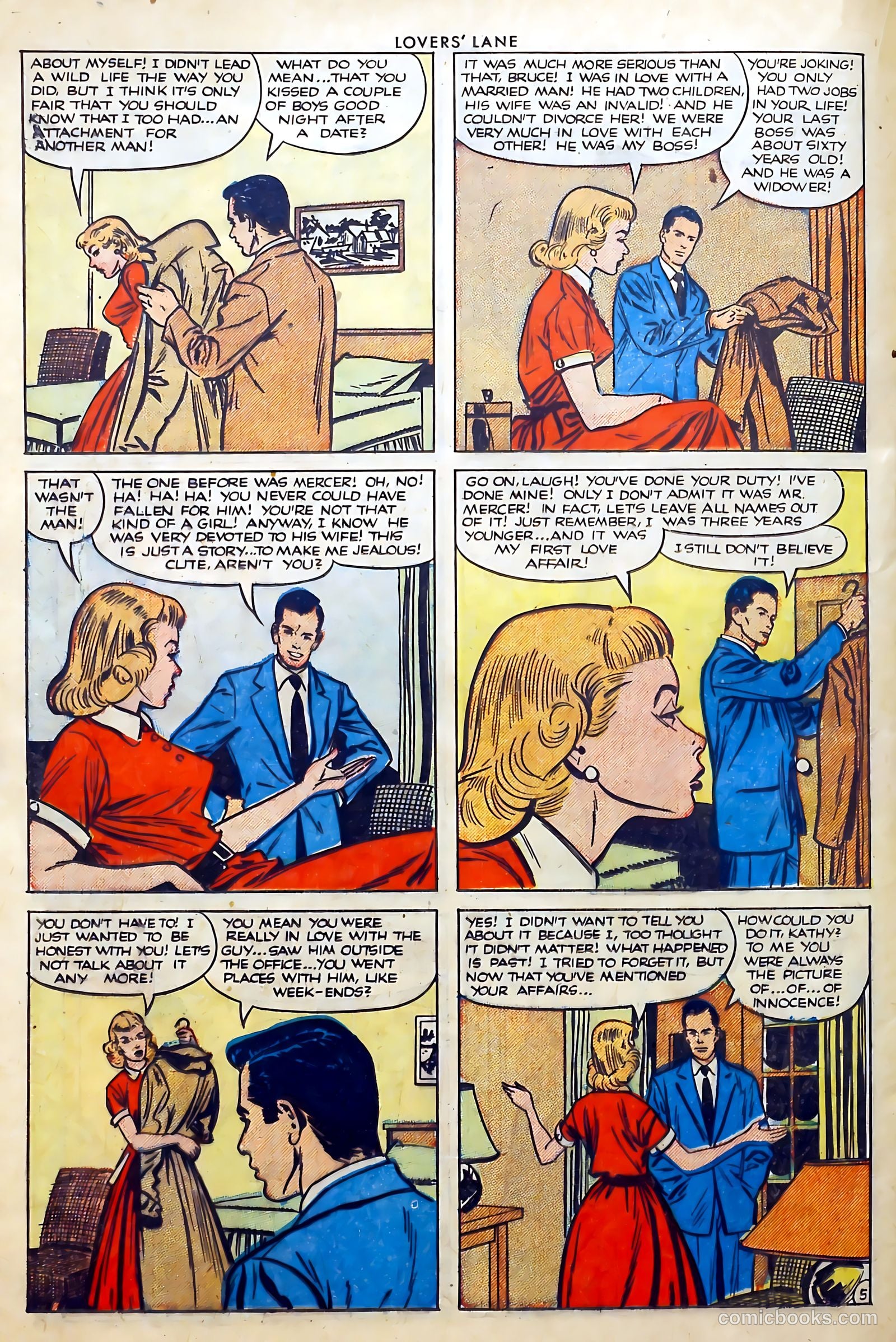 Lovers' Lane #24 (1952) — page 24 of 37