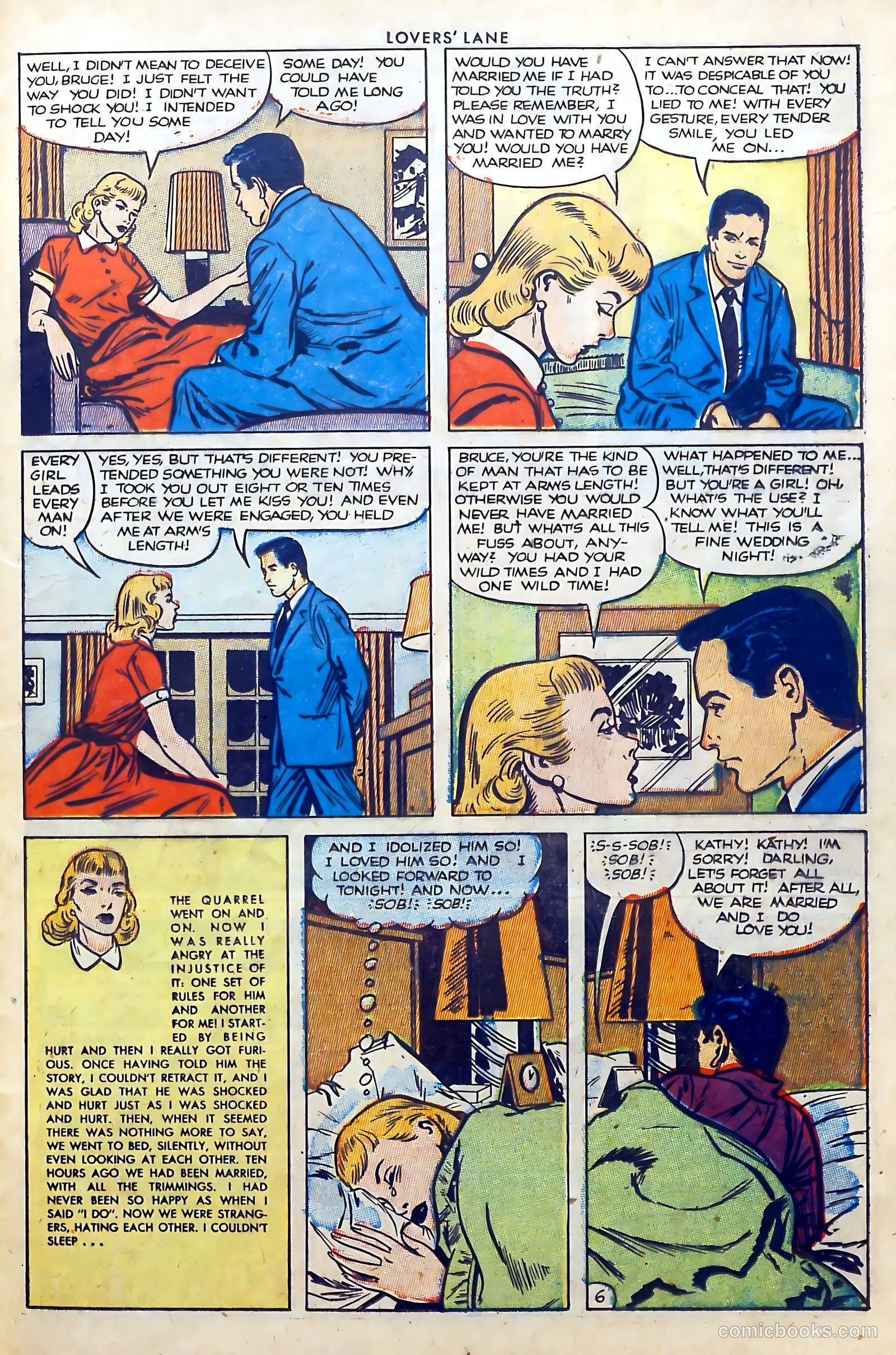 Lovers' Lane #24 (1952) — page 25 of 37