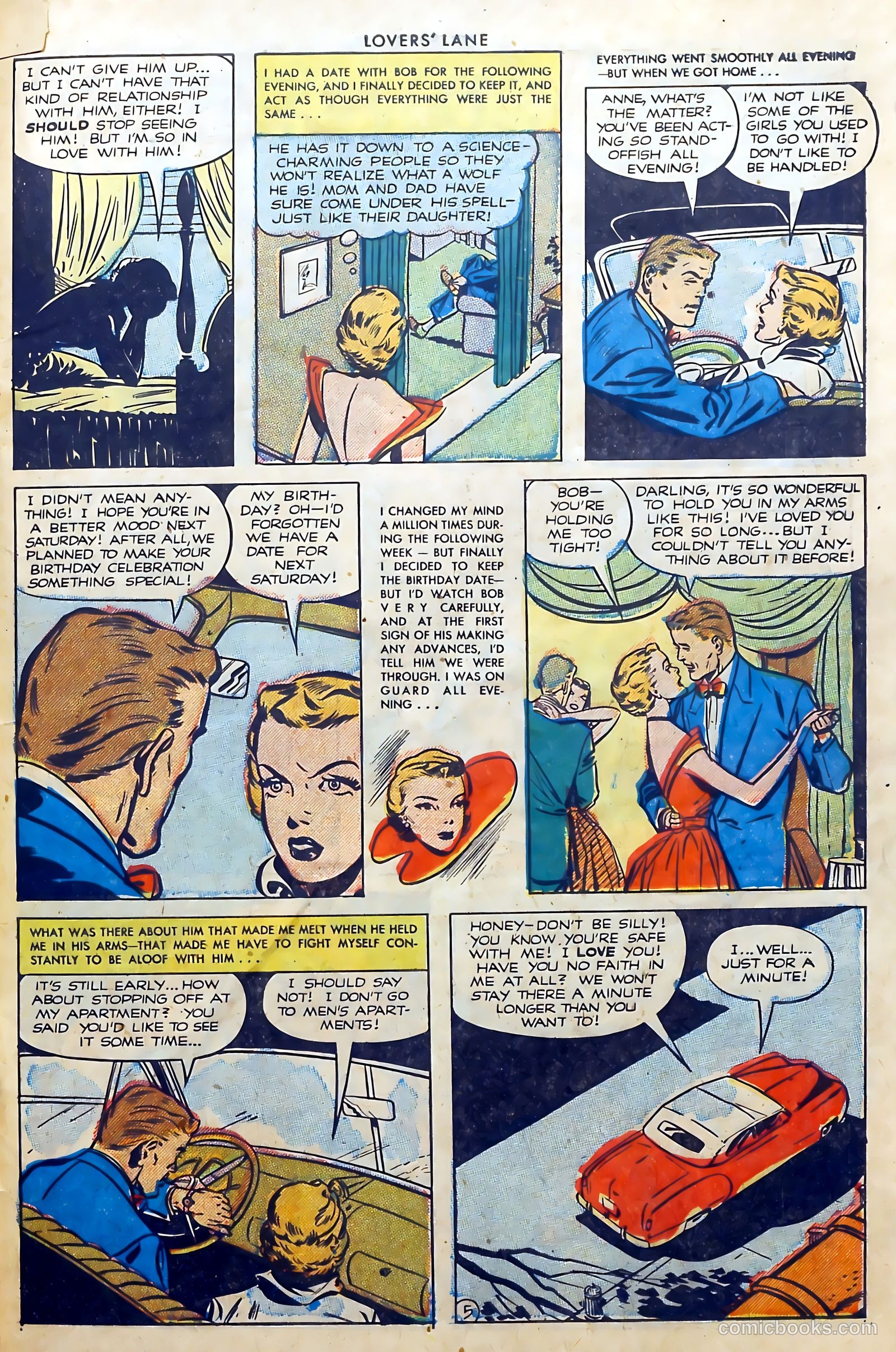 Lovers' Lane #24 (1952) — page 31 of 37