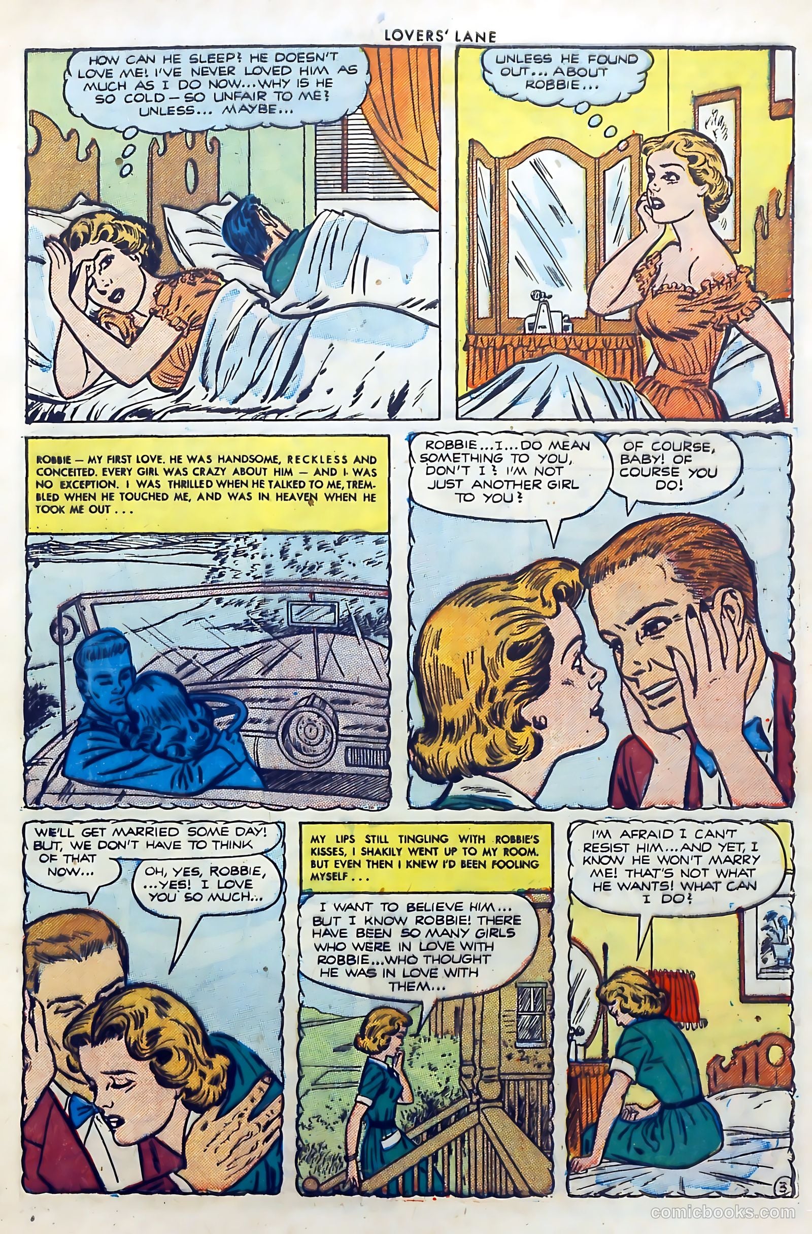 Lovers' Lane #25 (1952) — page 5 of 37