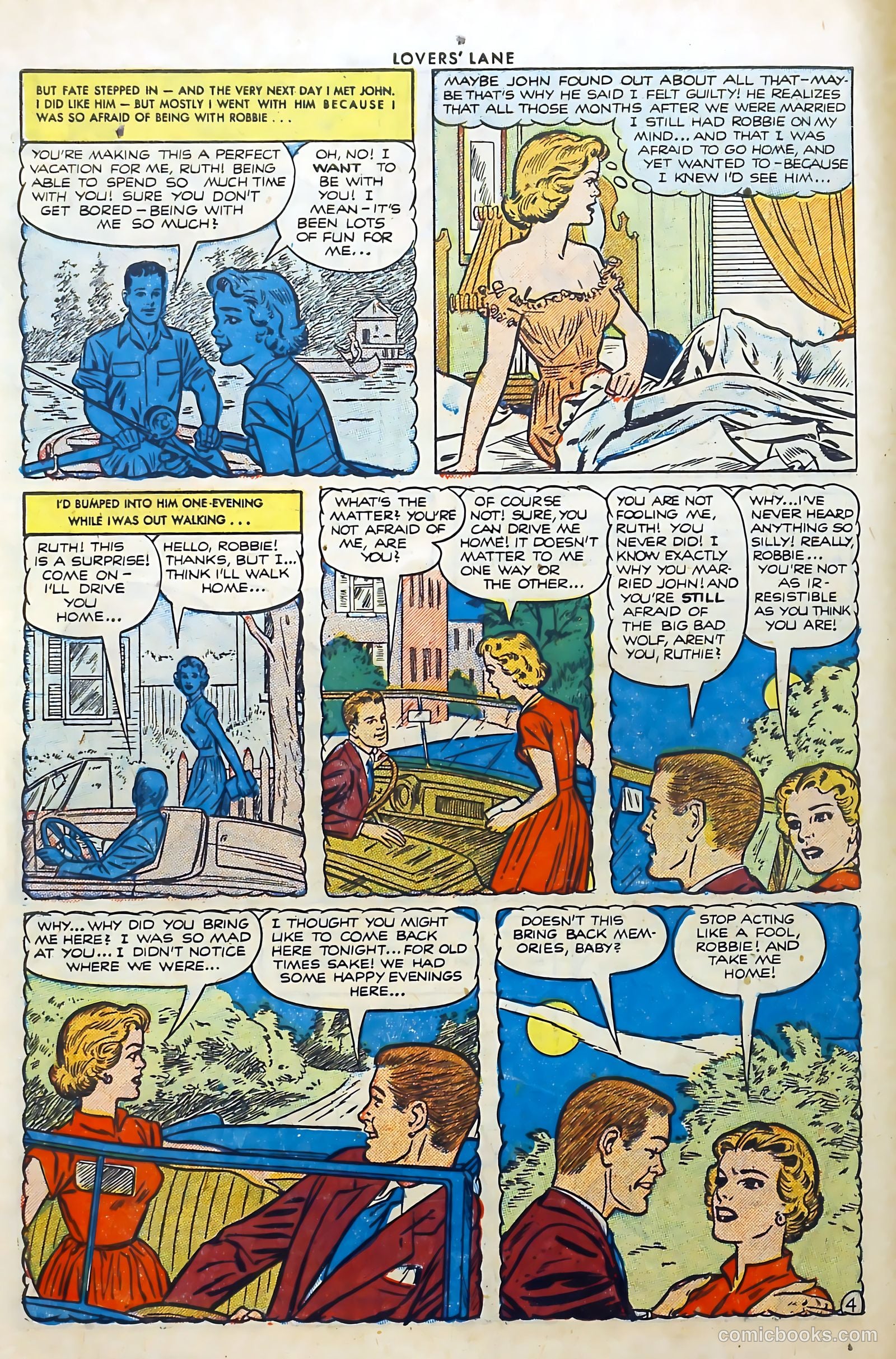 Lovers' Lane #25 (1952) — page 6 of 37