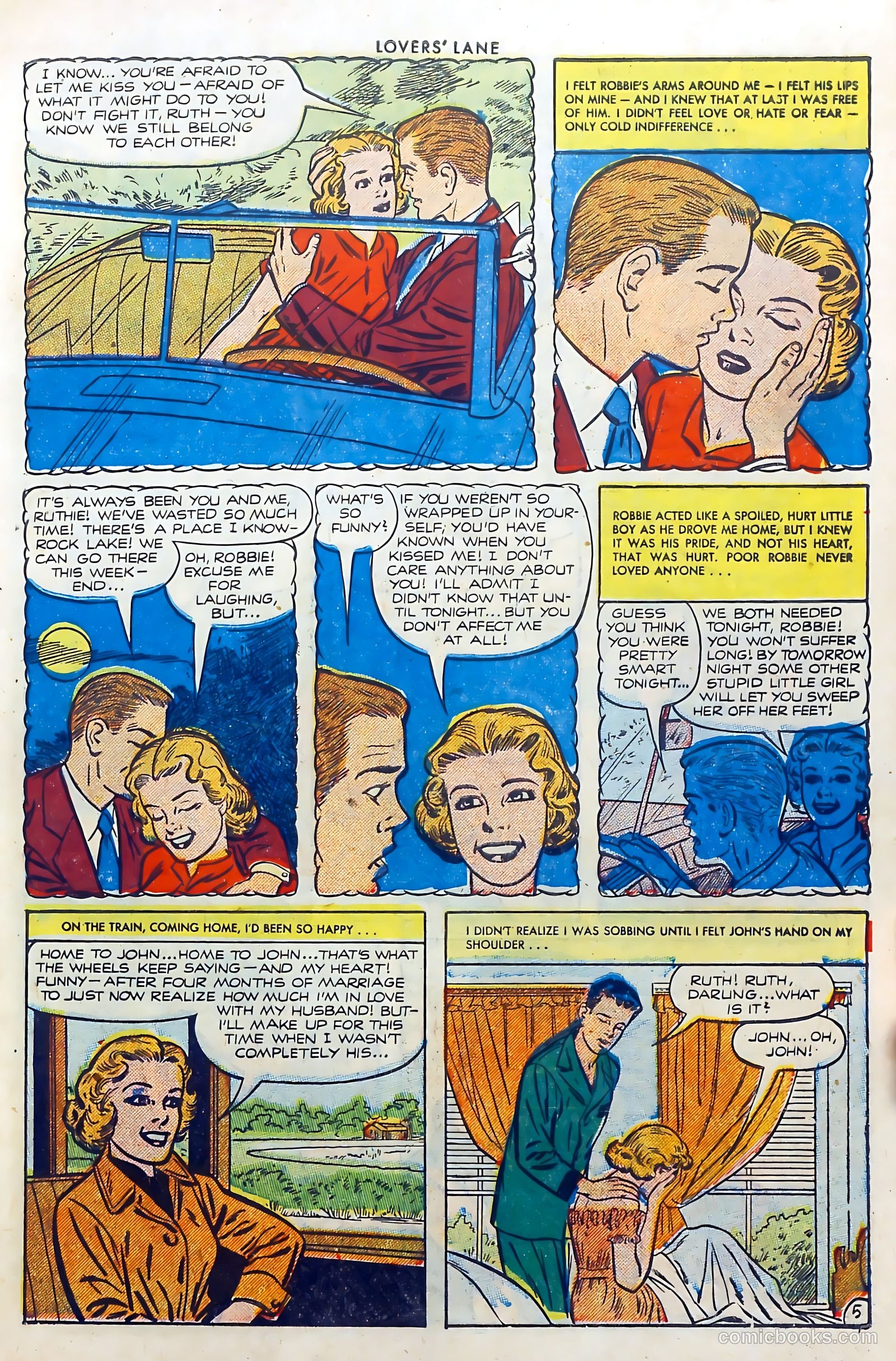 Lovers' Lane #25 (1952) — page 7 of 37