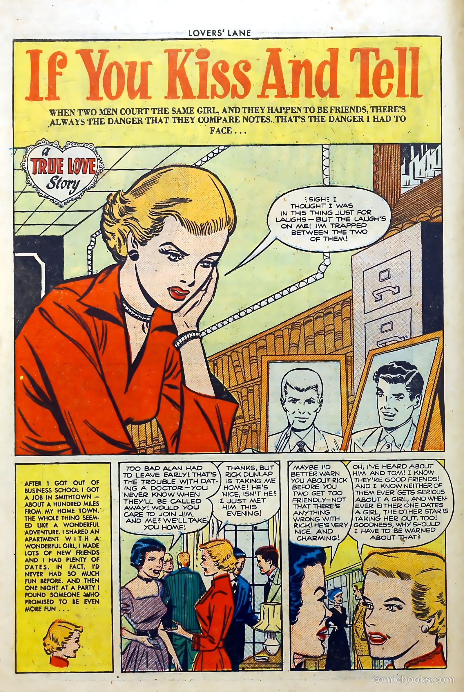 Lovers' Lane #25 (1952) — page 10 of 37