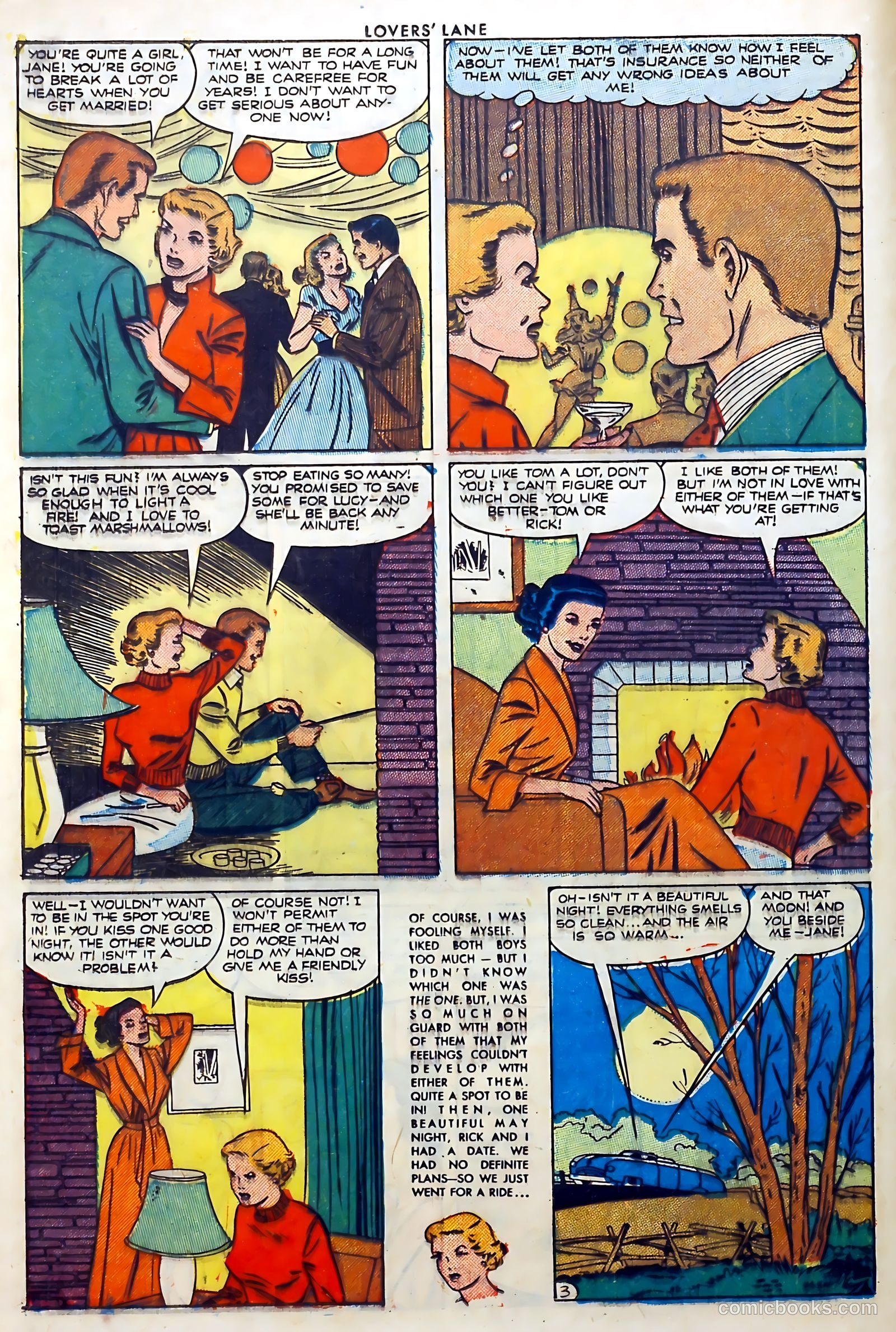 Lovers' Lane #25 (1952) — page 12 of 37