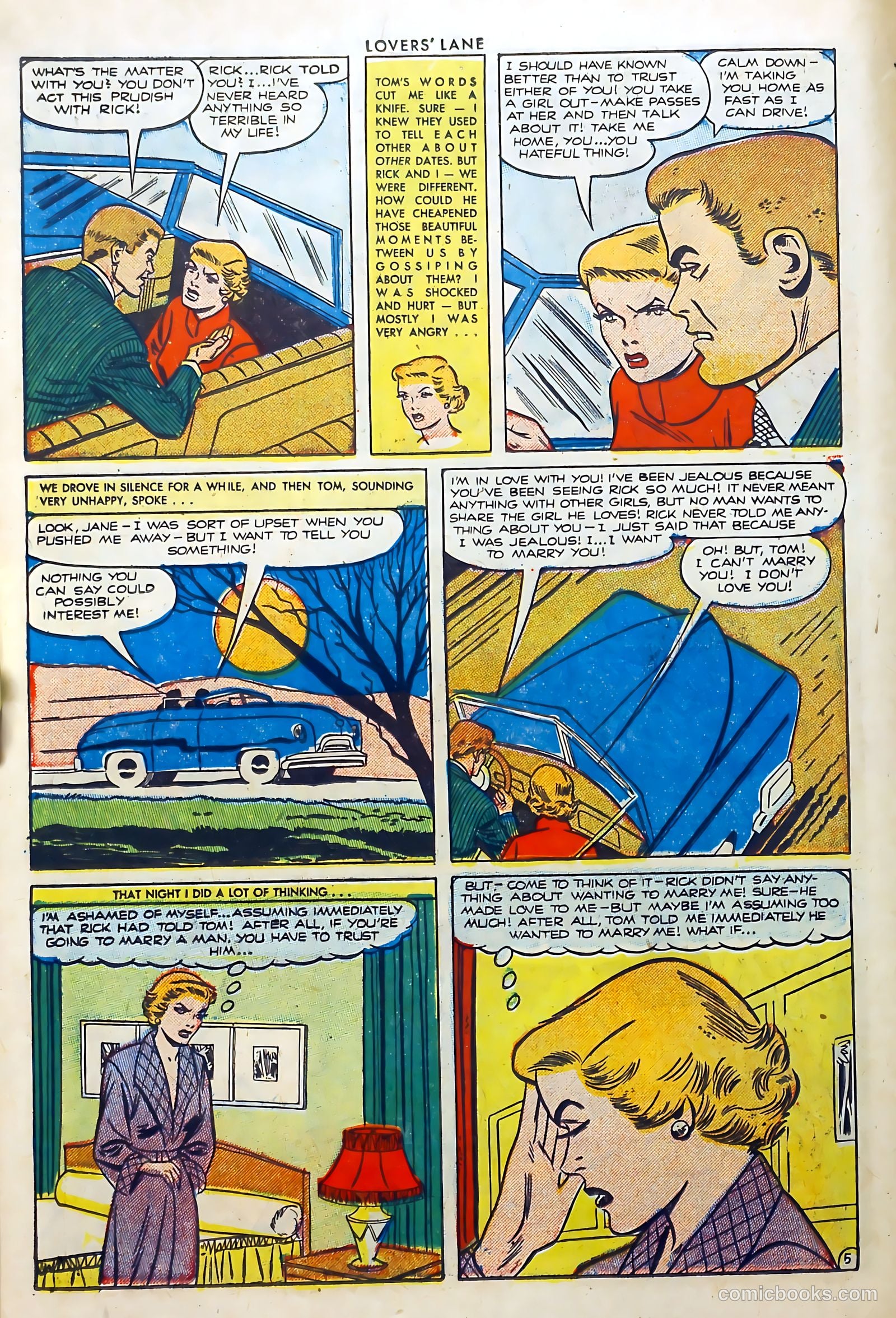 Lovers' Lane #25 (1952) — page 14 of 37