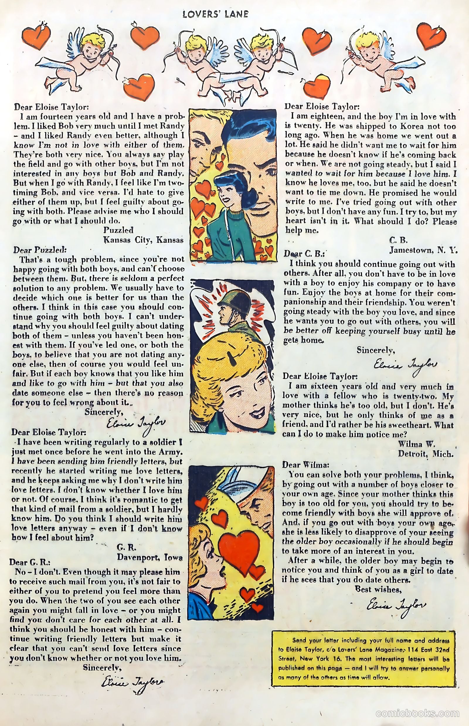 Lovers' Lane #25 (1952) — page 17 of 37