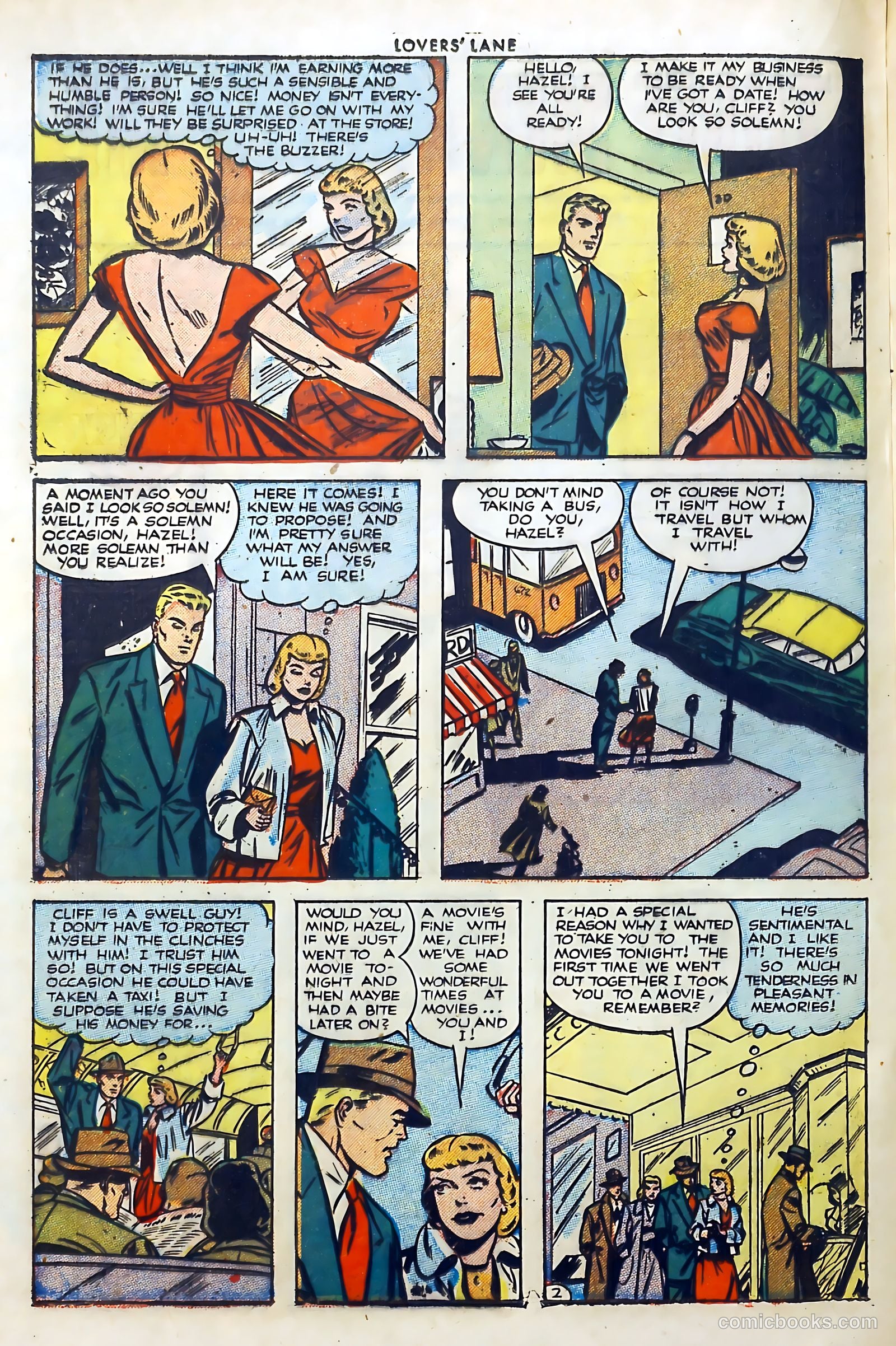 Lovers' Lane #25 (1952) — page 20 of 37