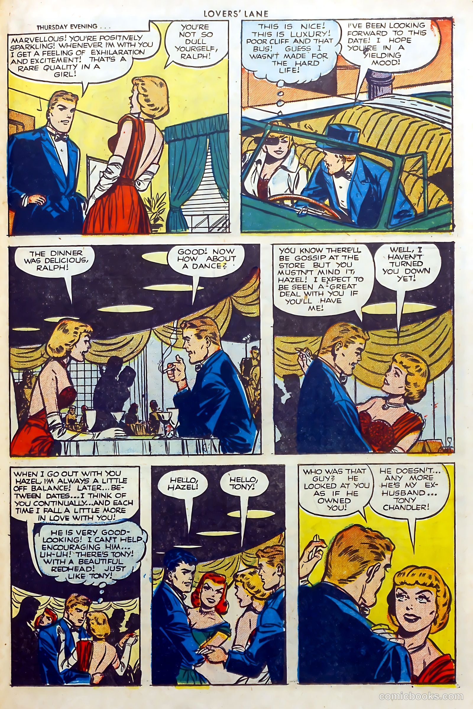 Lovers' Lane #25 (1952) — page 23 of 37