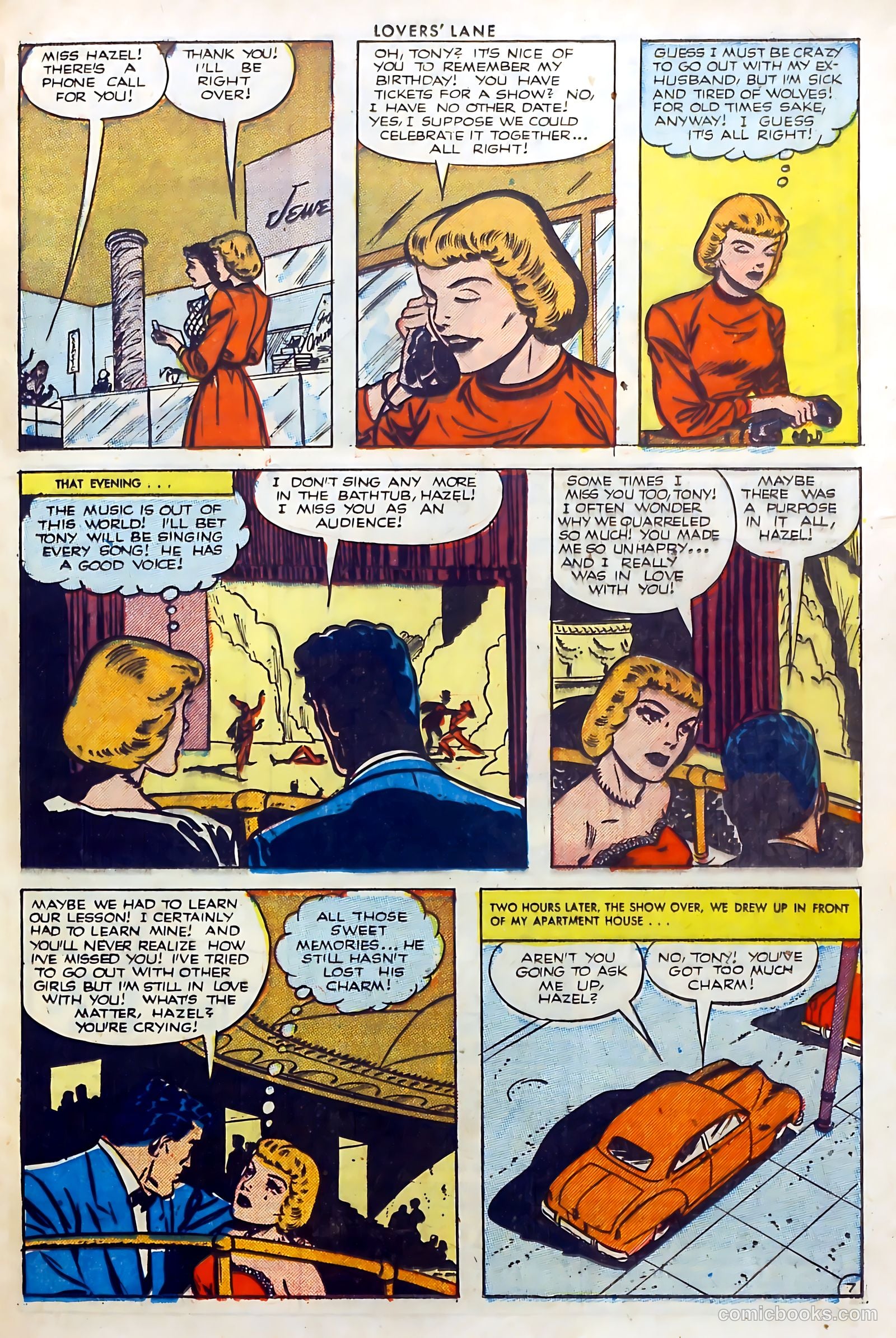 Lovers' Lane #25 (1952) — page 25 of 37