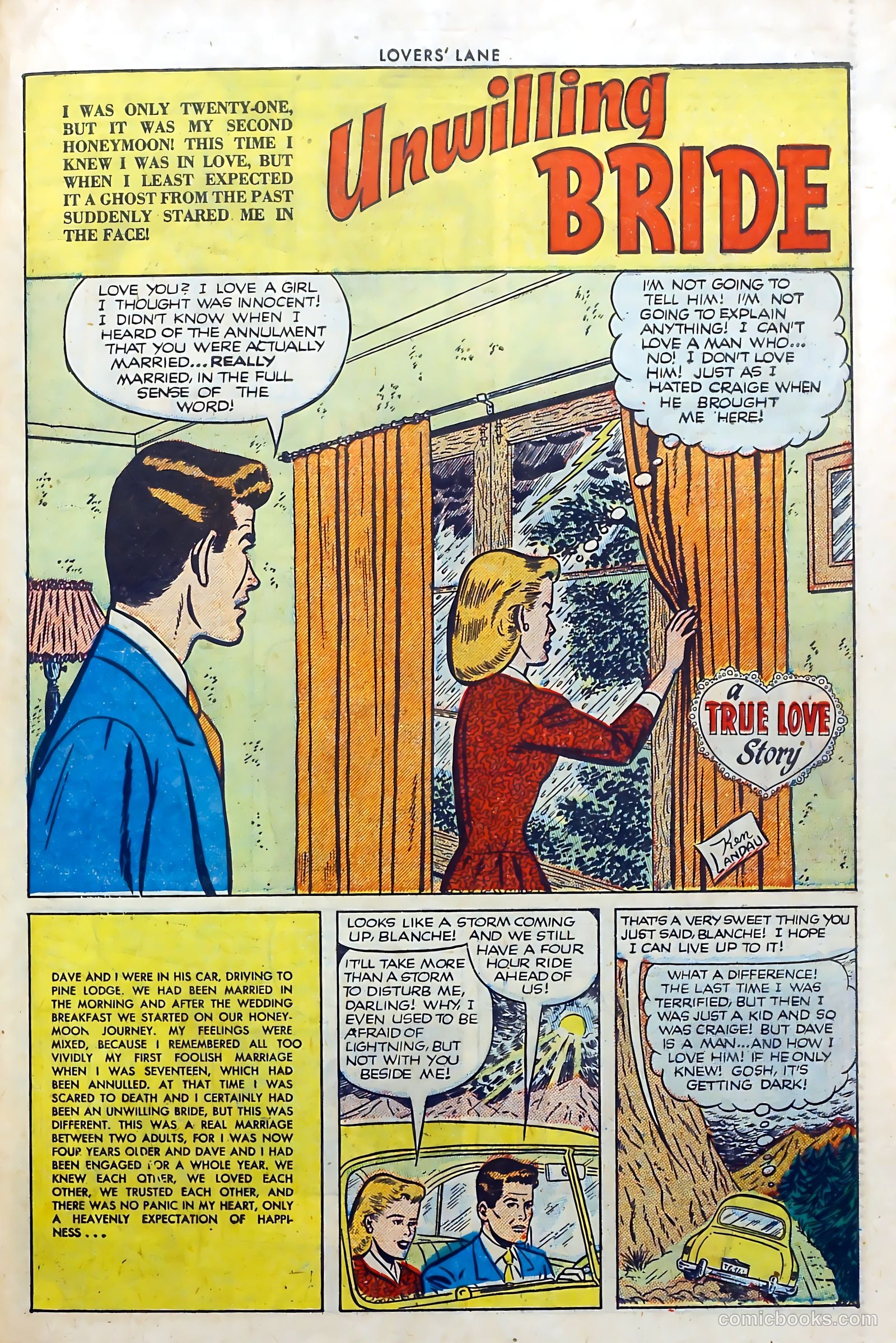 Lovers' Lane #25 (1952) — page 27 of 37