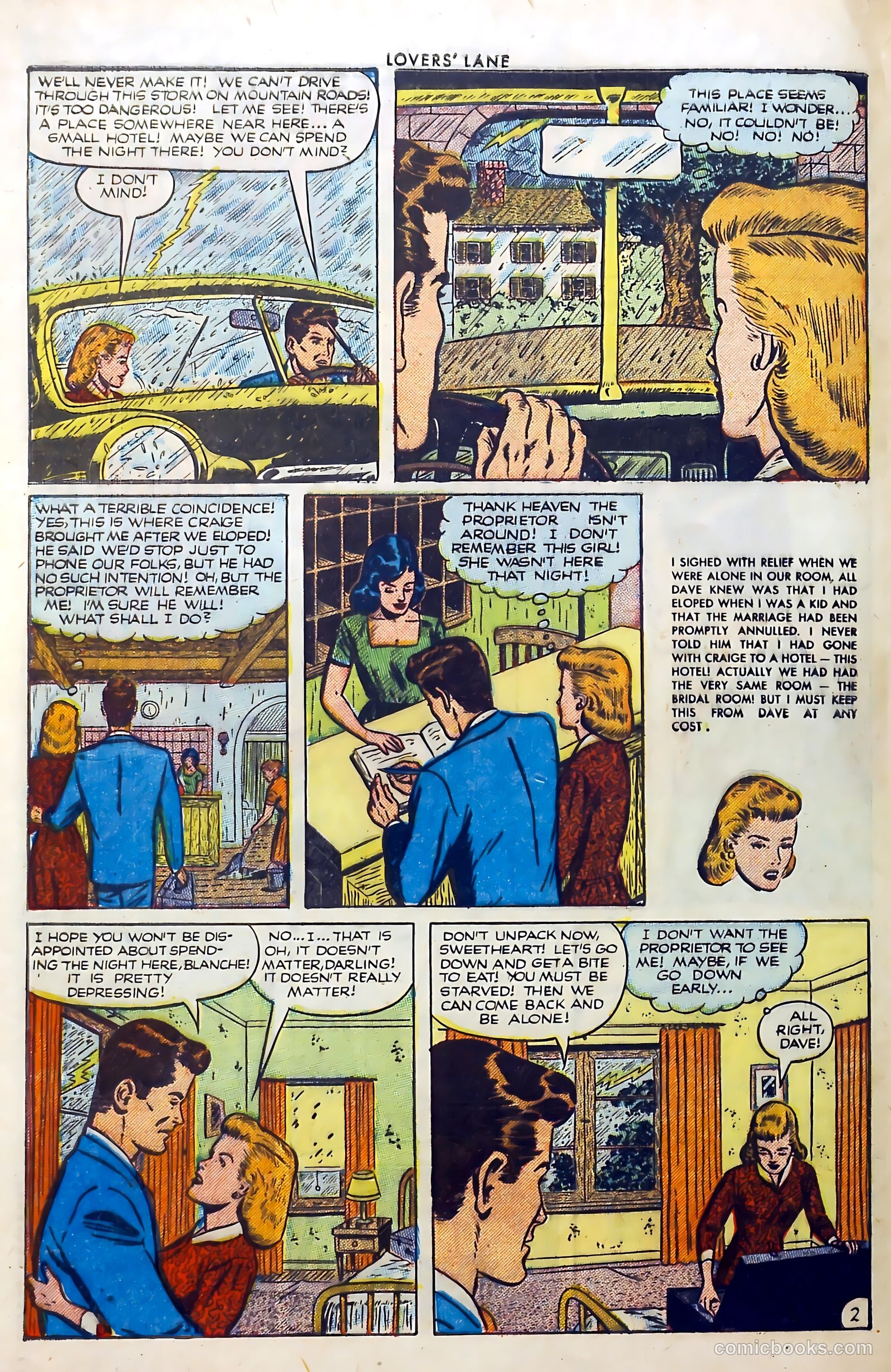 Lovers' Lane #25 (1952) — page 28 of 37