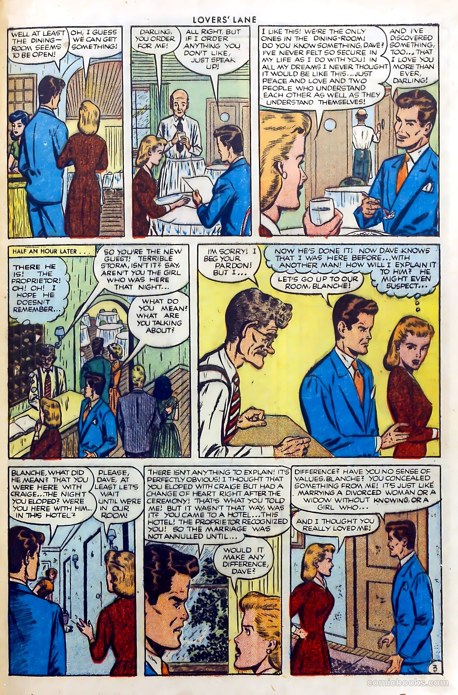 Lovers' Lane #25 (1952) — page 29 of 37