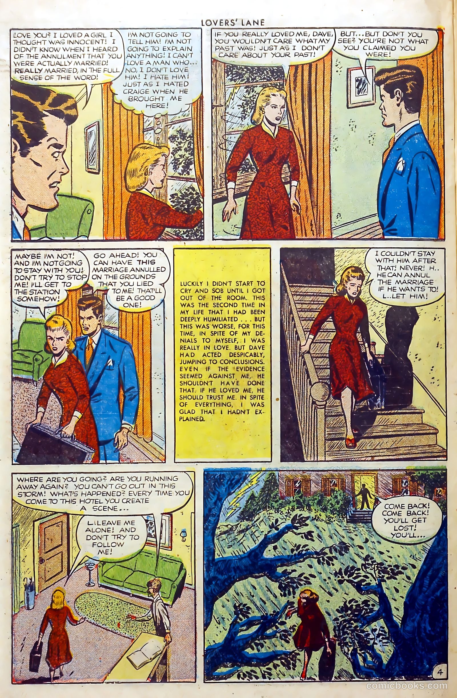 Lovers' Lane #25 (1952) — page 30 of 37