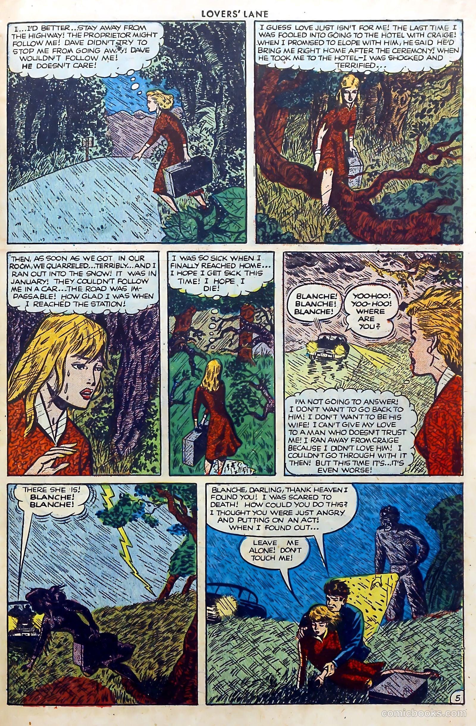 Lovers' Lane #25 (1952) — page 31 of 37