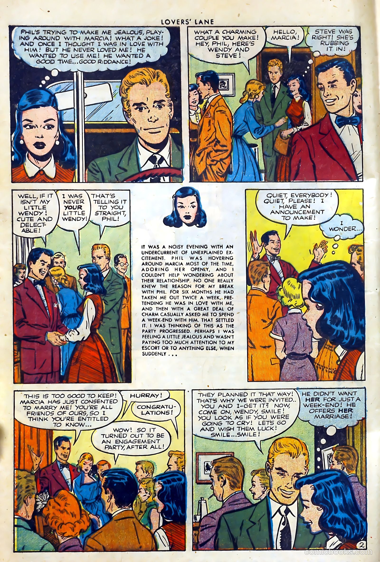 Lovers' Lane #26 (1952) — page 4 of 37