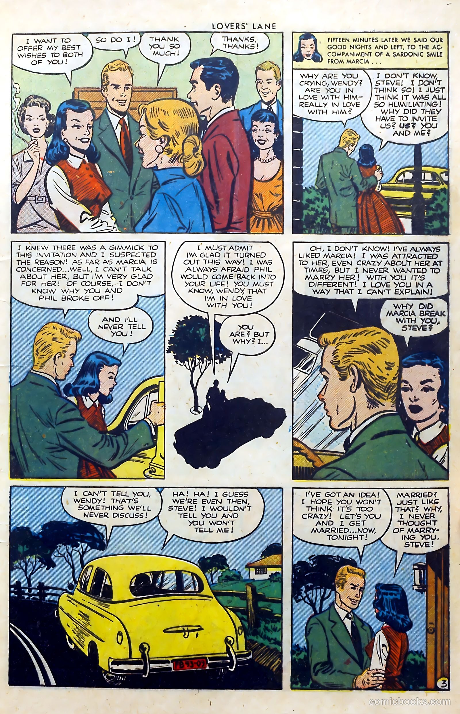Lovers' Lane #26 (1952) — page 5 of 37
