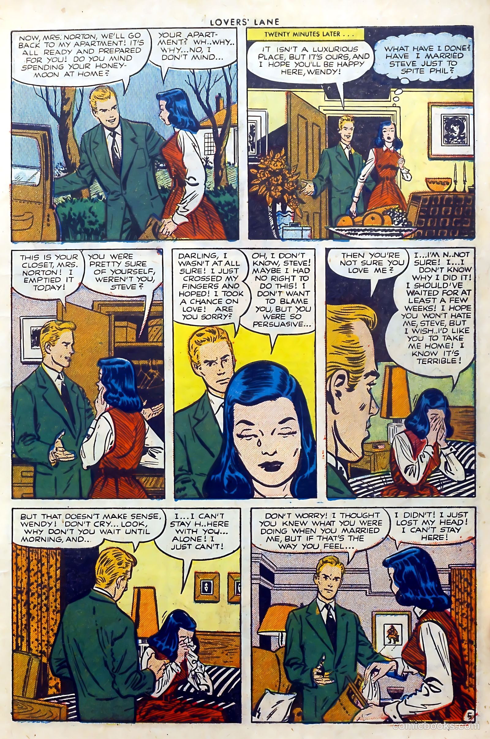 Lovers' Lane #26 (1952) — page 7 of 37