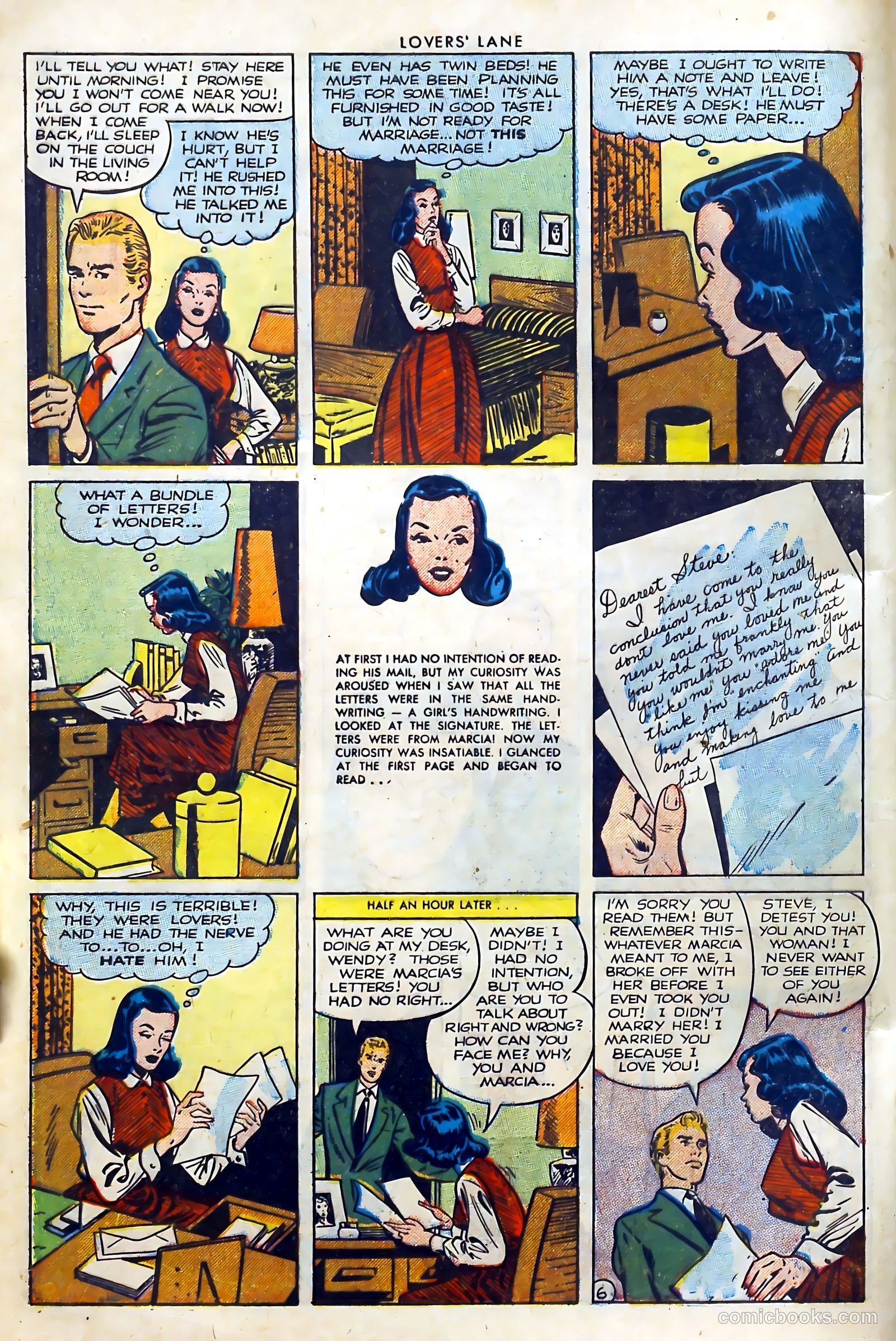 Lovers' Lane #26 (1952) — page 8 of 37