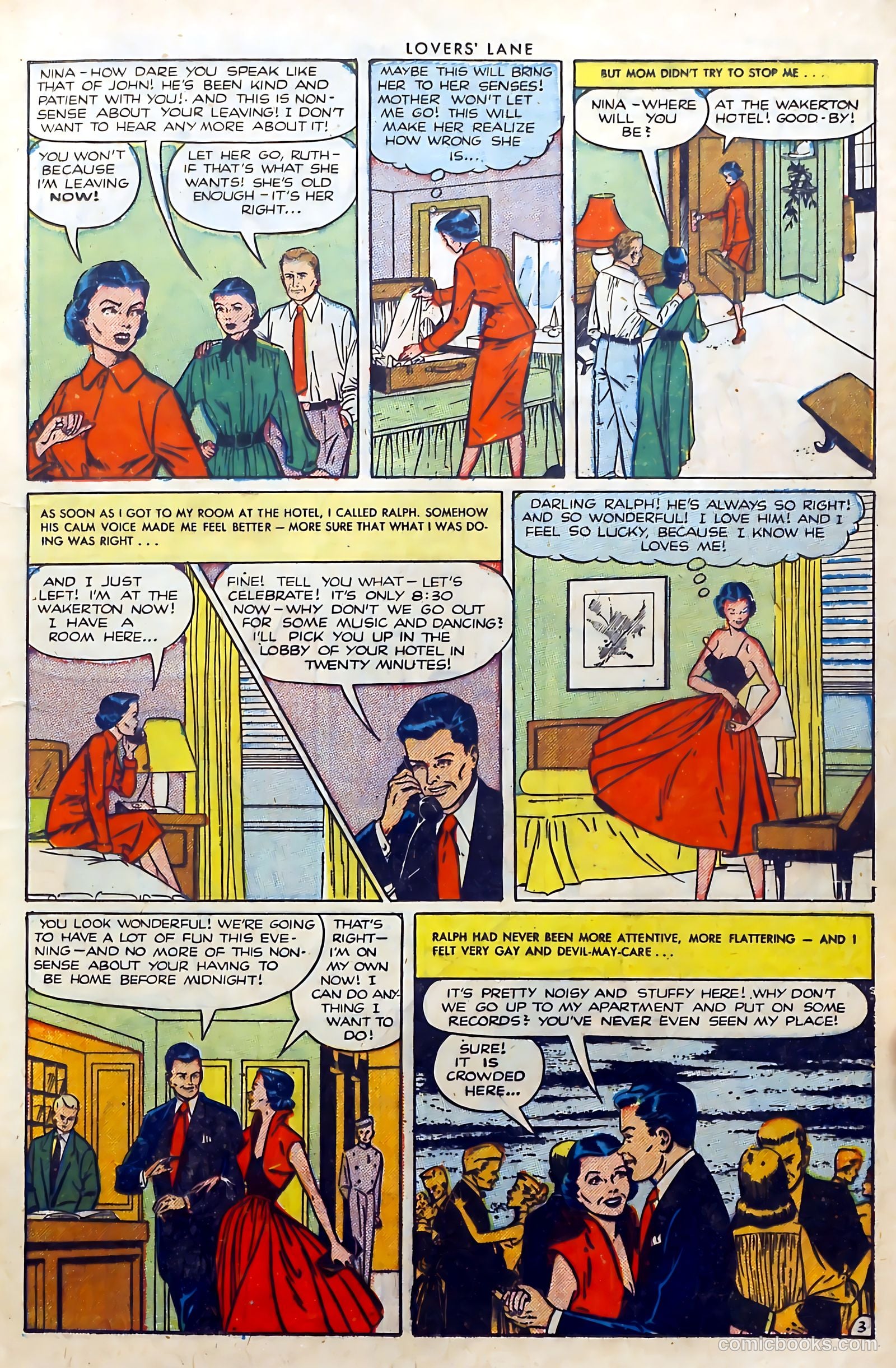Lovers' Lane #26 (1952) — page 13 of 37